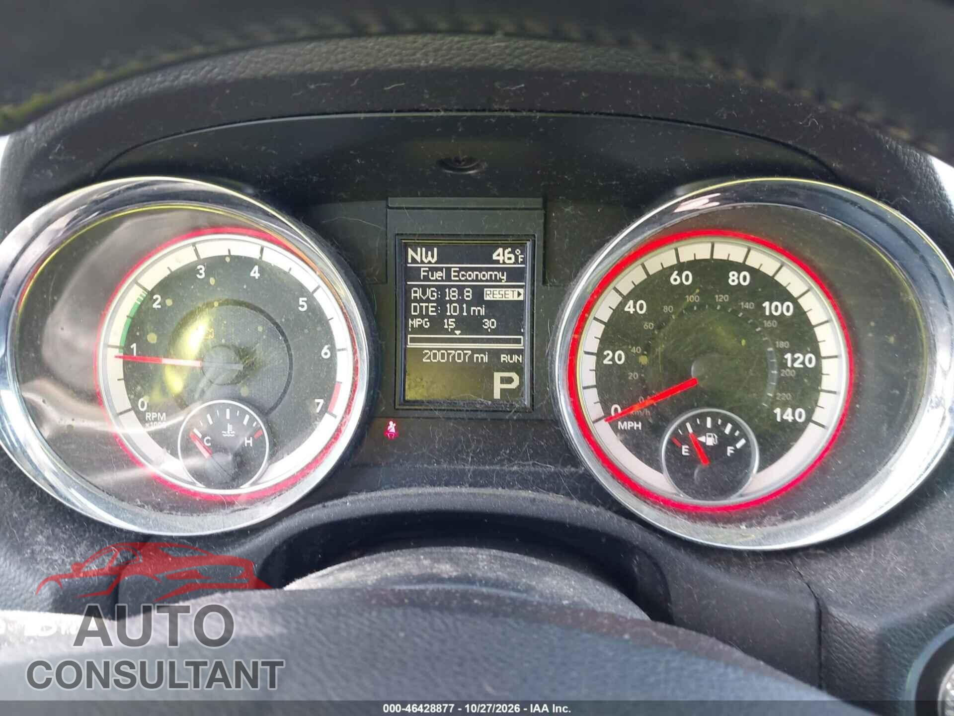 DODGE DURANGO 2013 - 1C4RDJDG8DC690254