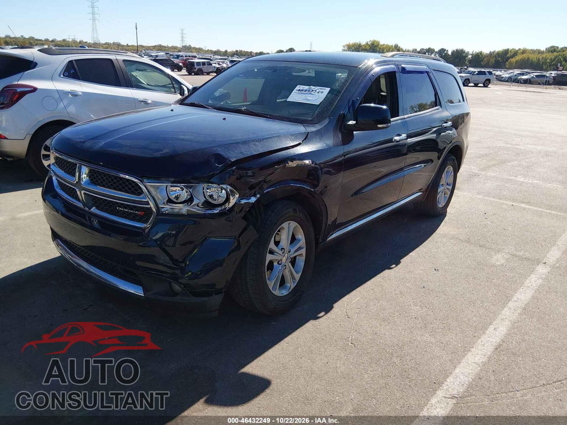 DODGE DURANGO 2013 - 1C4RDHDG8DC508786