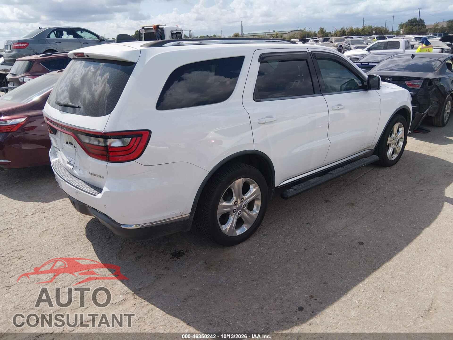 DODGE DURANGO 2015 - 1C4RDJDG9FC850905