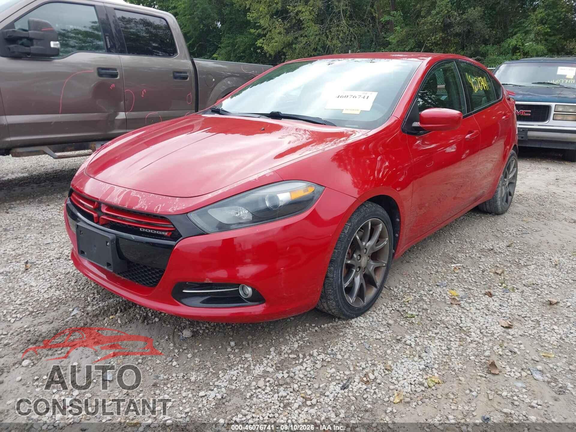 DODGE DART 2013 - 1C3CDFBAXDD181993