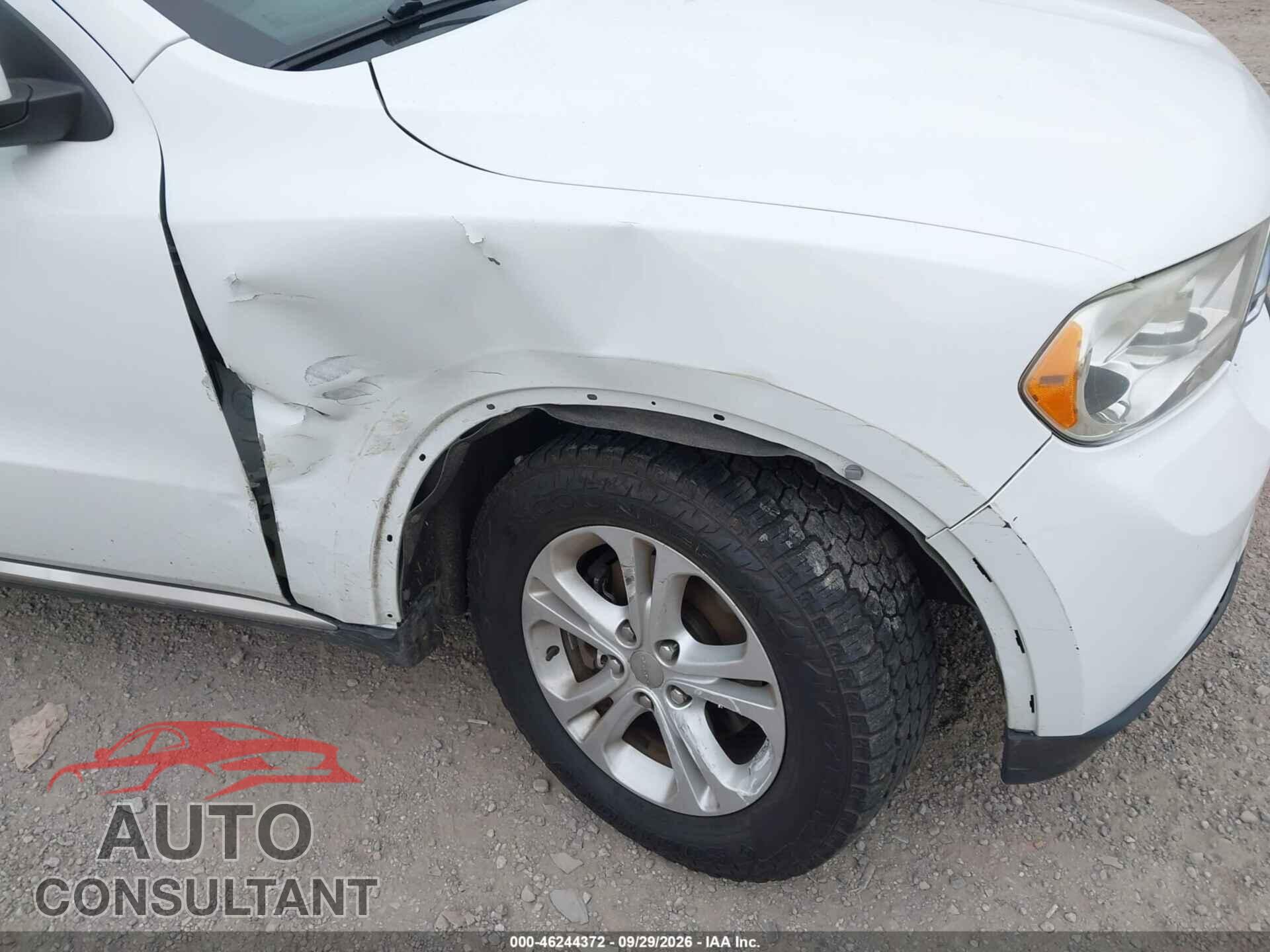 DODGE DURANGO 2013 - 1C4RDJDG9DC608564