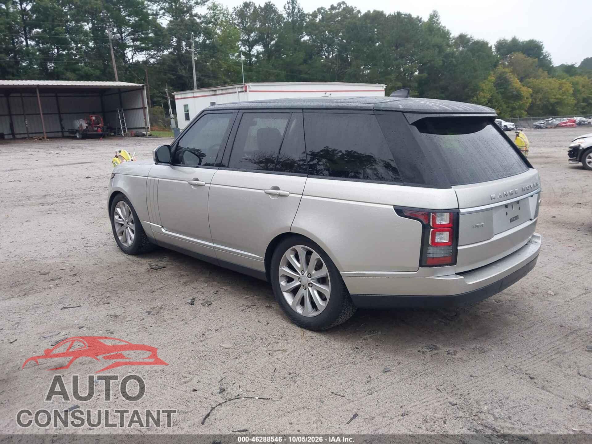 LAND ROVER RANGE ROVER 2017 - SALGS2FV1HA349447