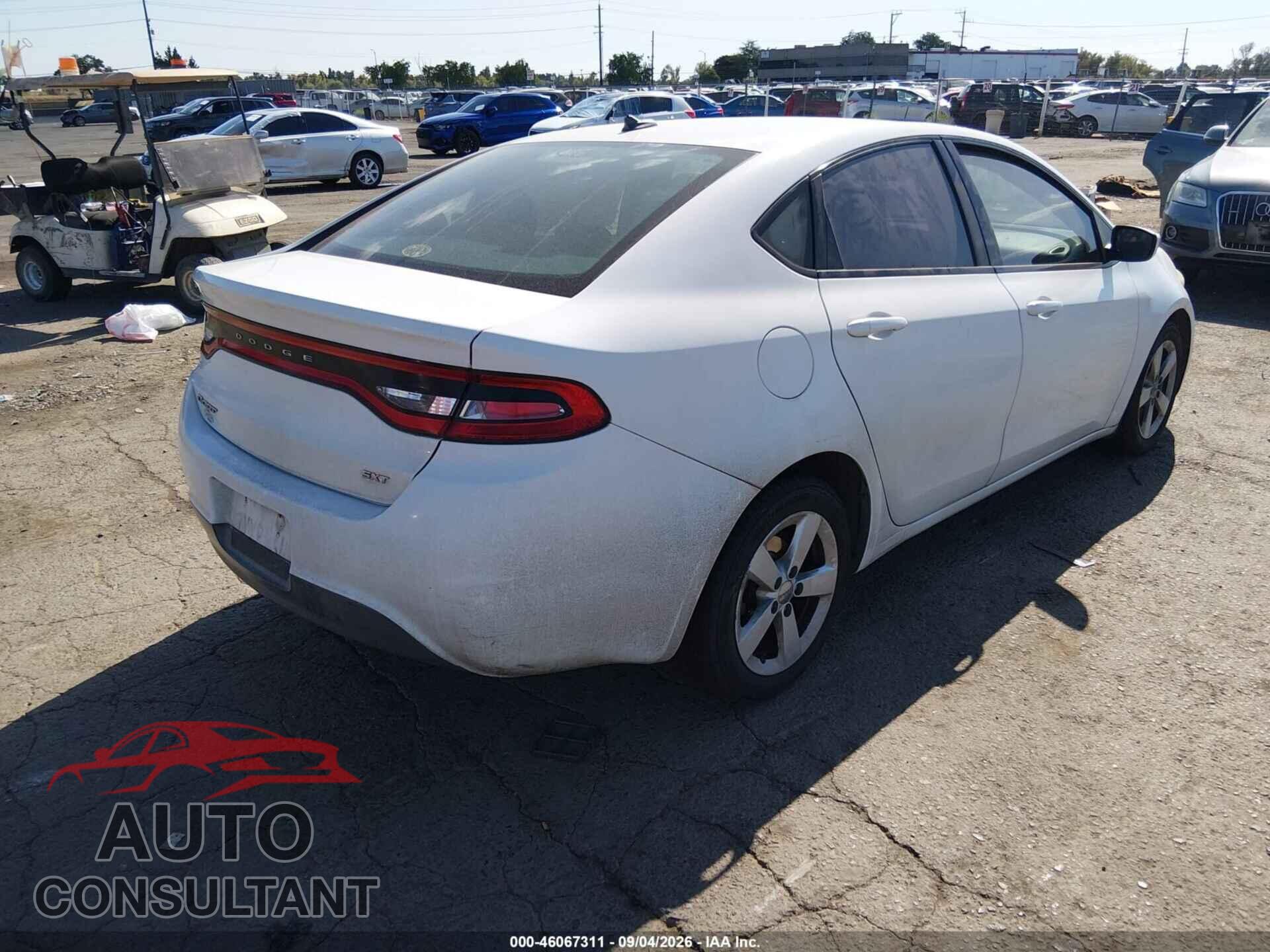 DODGE DART 2015 - 1C3CDFBB0FD227410