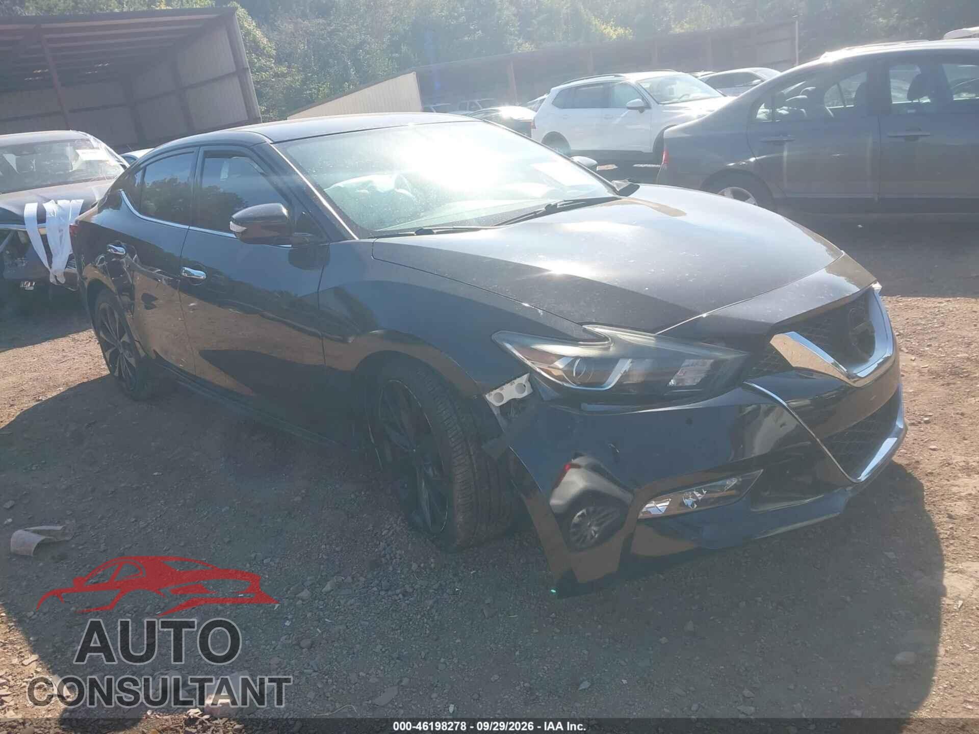 NISSAN MAXIMA 2017 - 1N4AA6AP1HC364508
