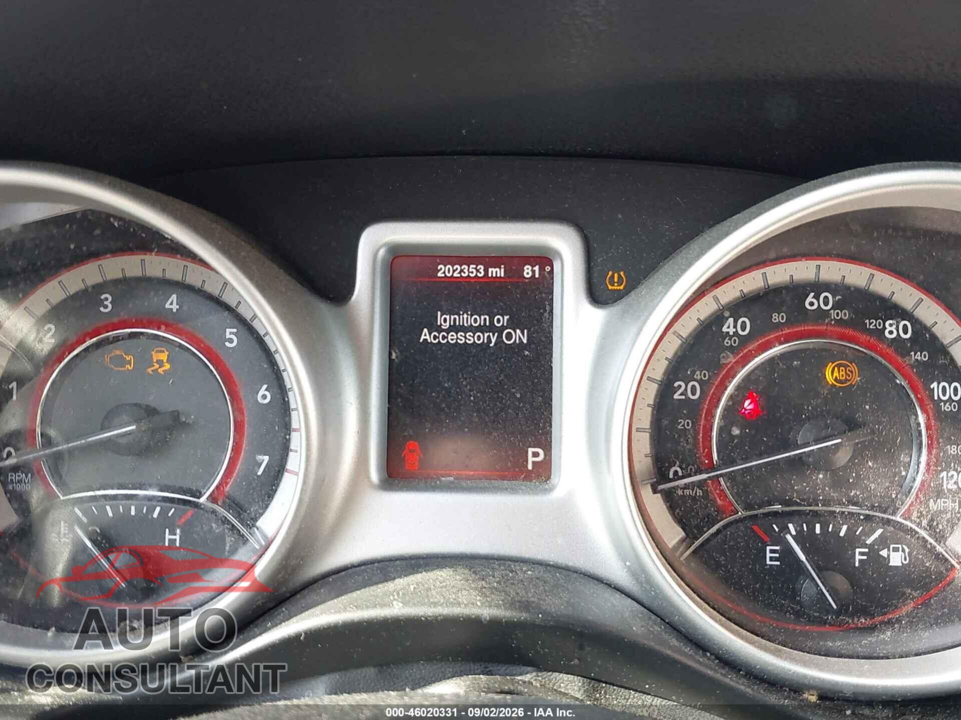 DODGE JOURNEY 2016 - 3C4PDCAB9GT104164