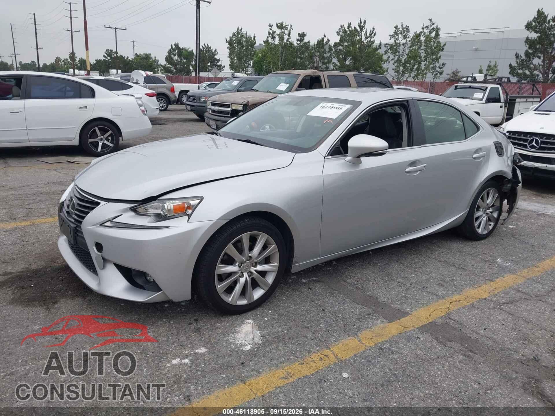 LEXUS IS 250 2015 - JTHBF1D25F5070094