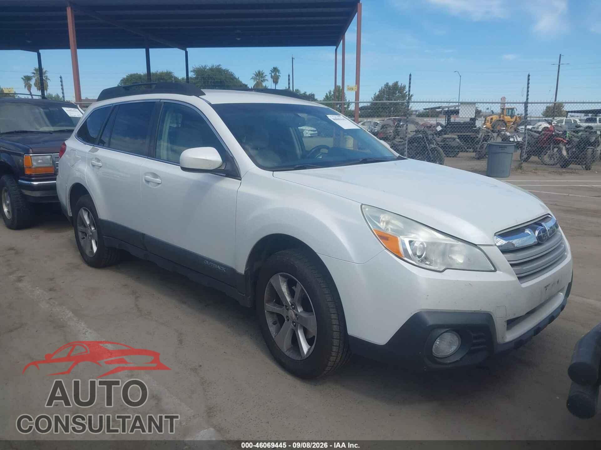 SUBARU OUTBACK 2014 - 4S4BRBCC0E3312403