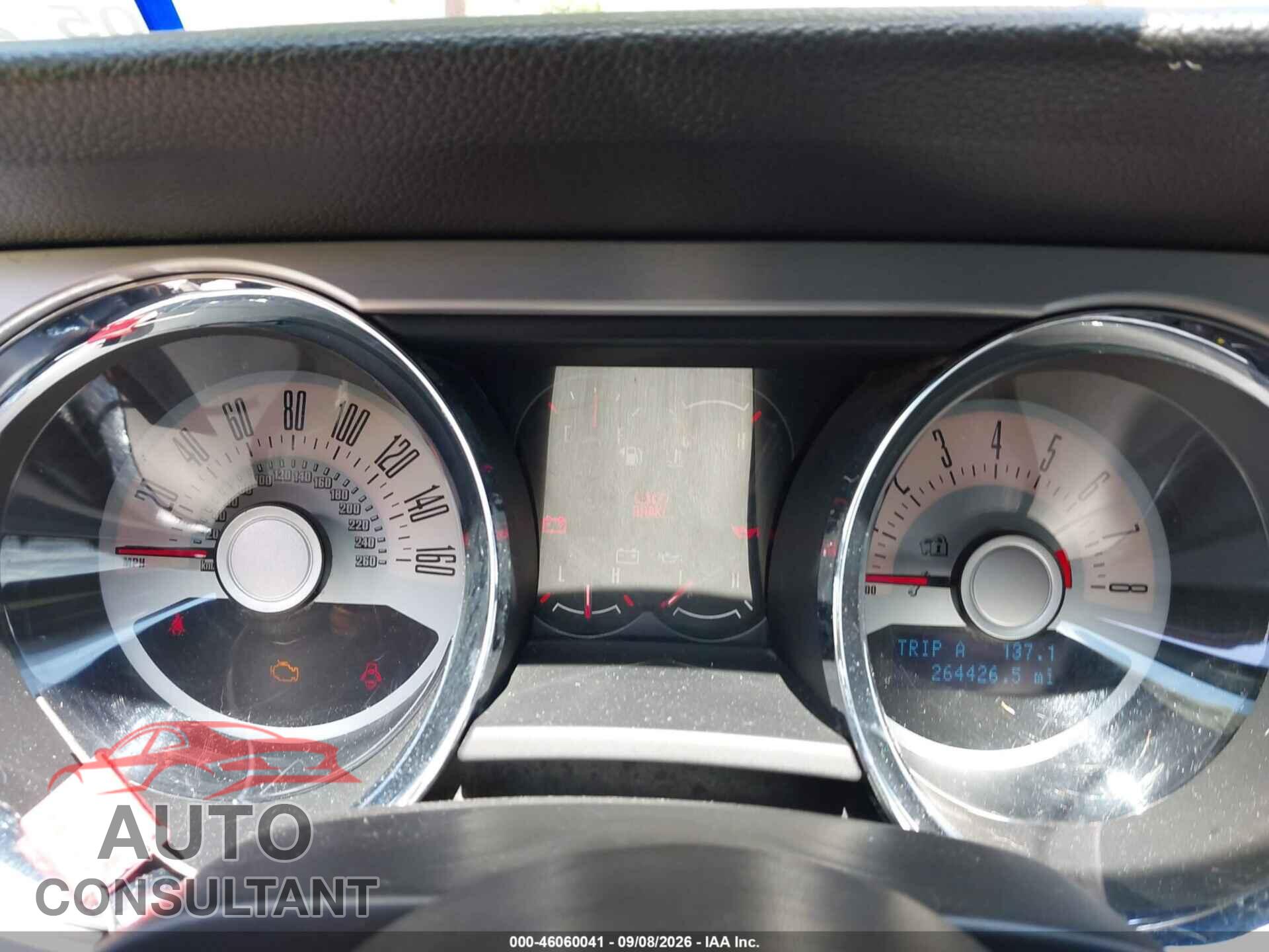 FORD MUSTANG 2011 - 1ZVBP8CF4B5110698