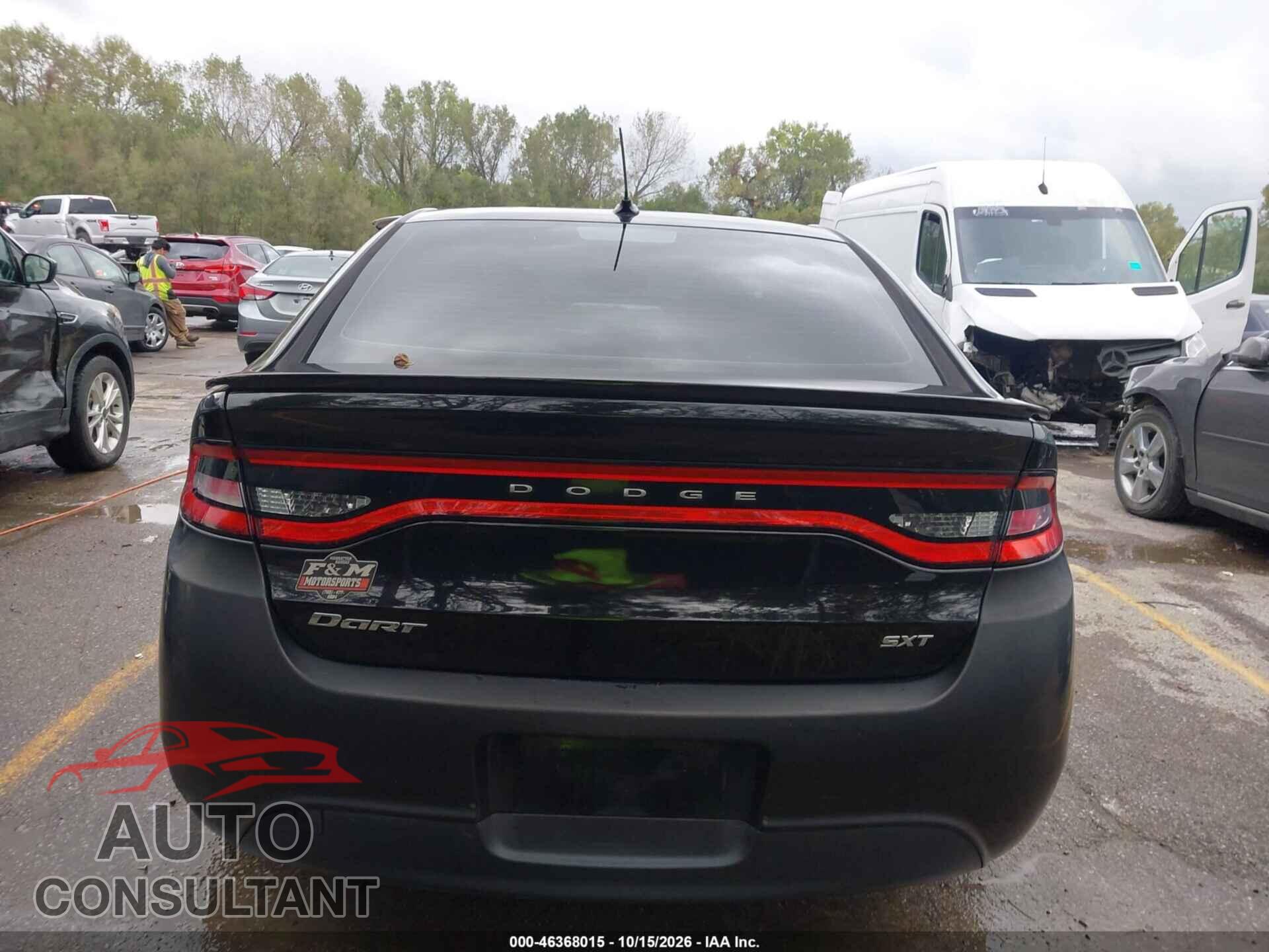 DODGE DART 2013 - 1C3CDFBA5DD117960