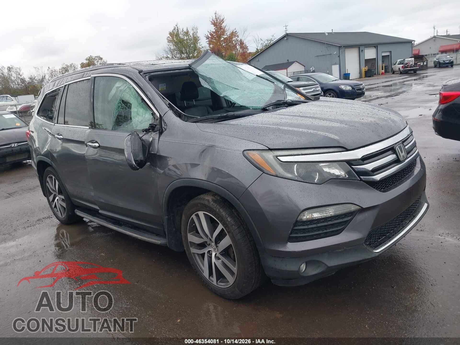 HONDA PILOT 2016 - 5FNYF6H08GB016127