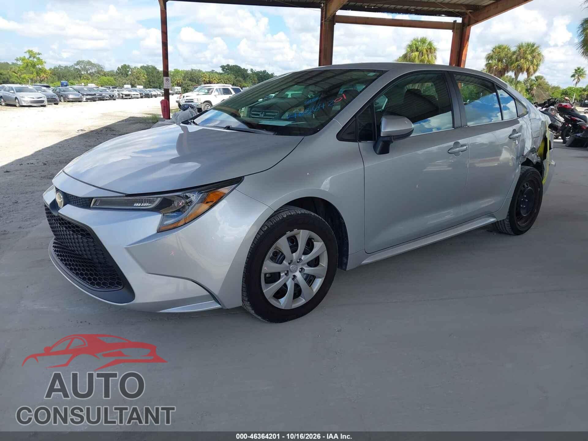 TOYOTA COROLLA 2021 - 5YFEPMAE9MP191237
