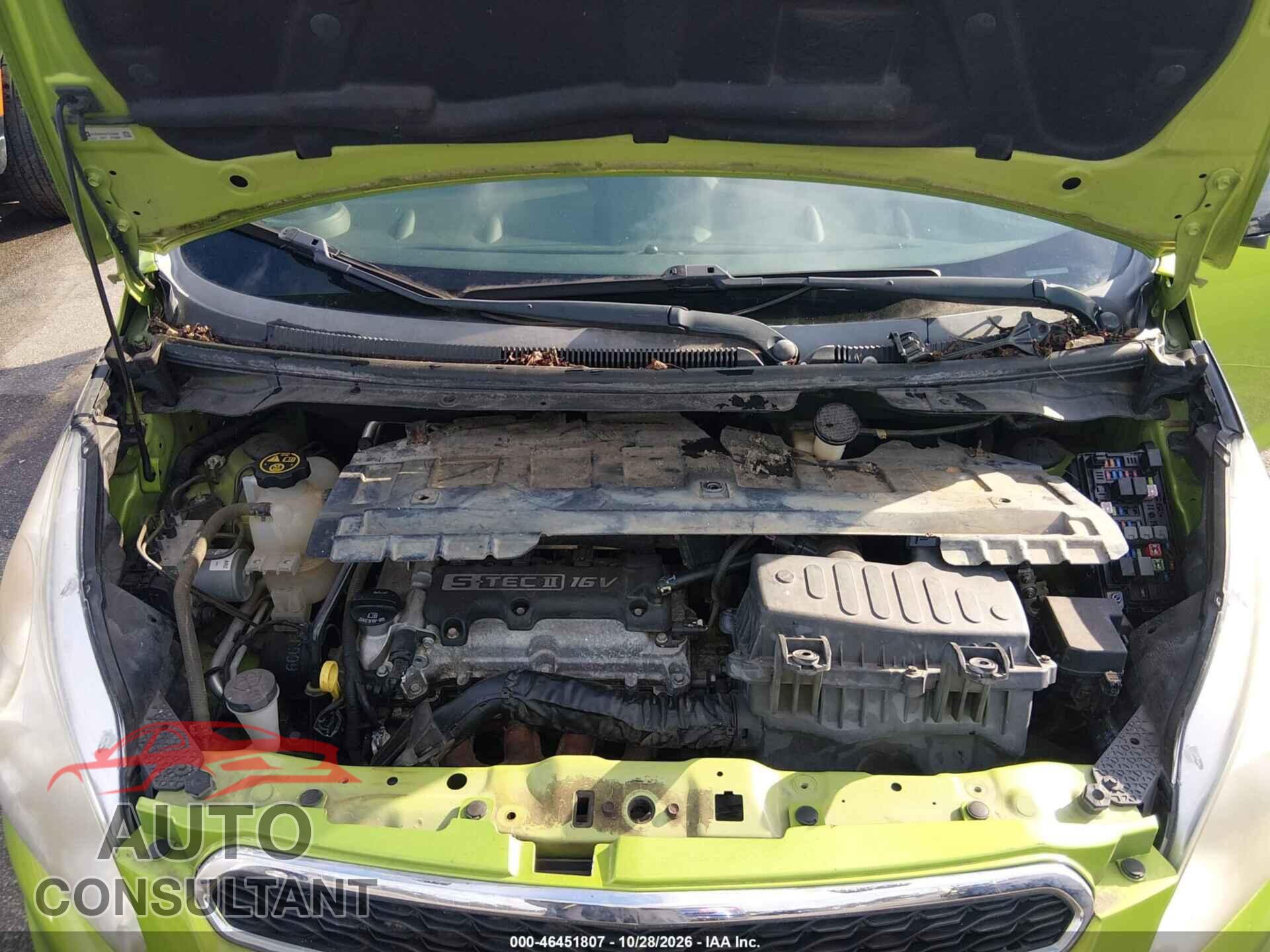 CHEVROLET SPARK 2015 - KL8CB6S96FC732865