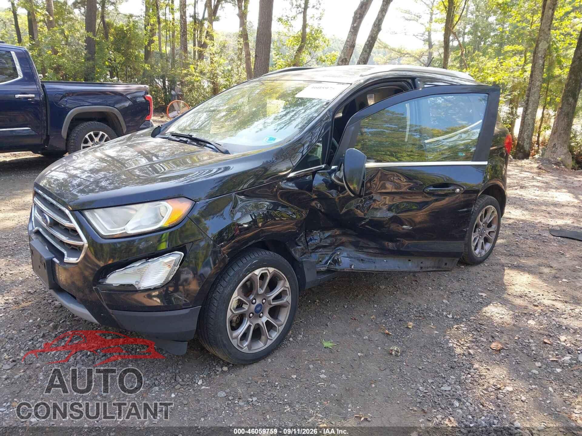 FORD ECOSPORT 2019 - MAJ6S3KL6KC281547