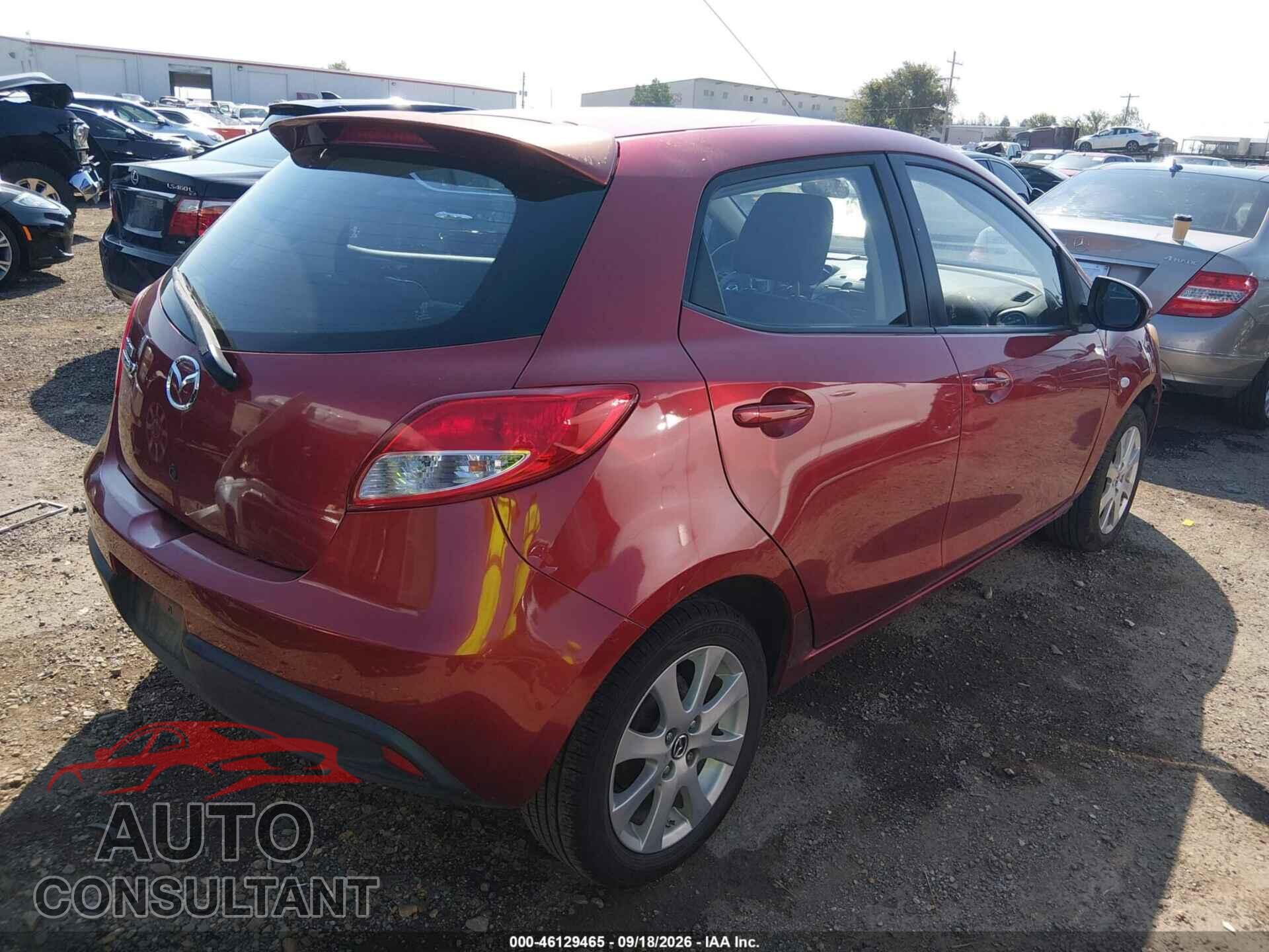 MAZDA MAZDA2 2014 - JM1DE1LZ2E0179054