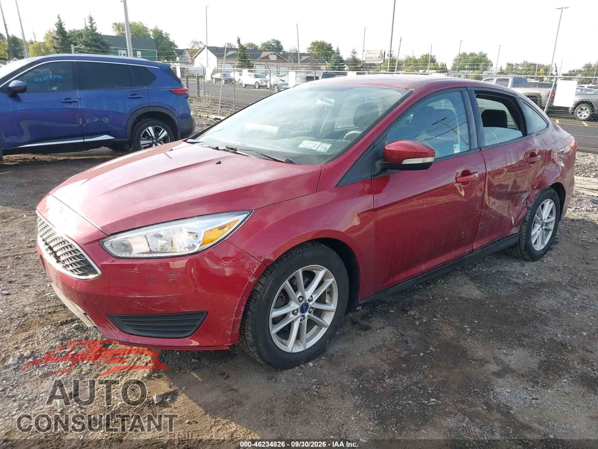FORD FOCUS 2017 - 1FADP3F27HL203376