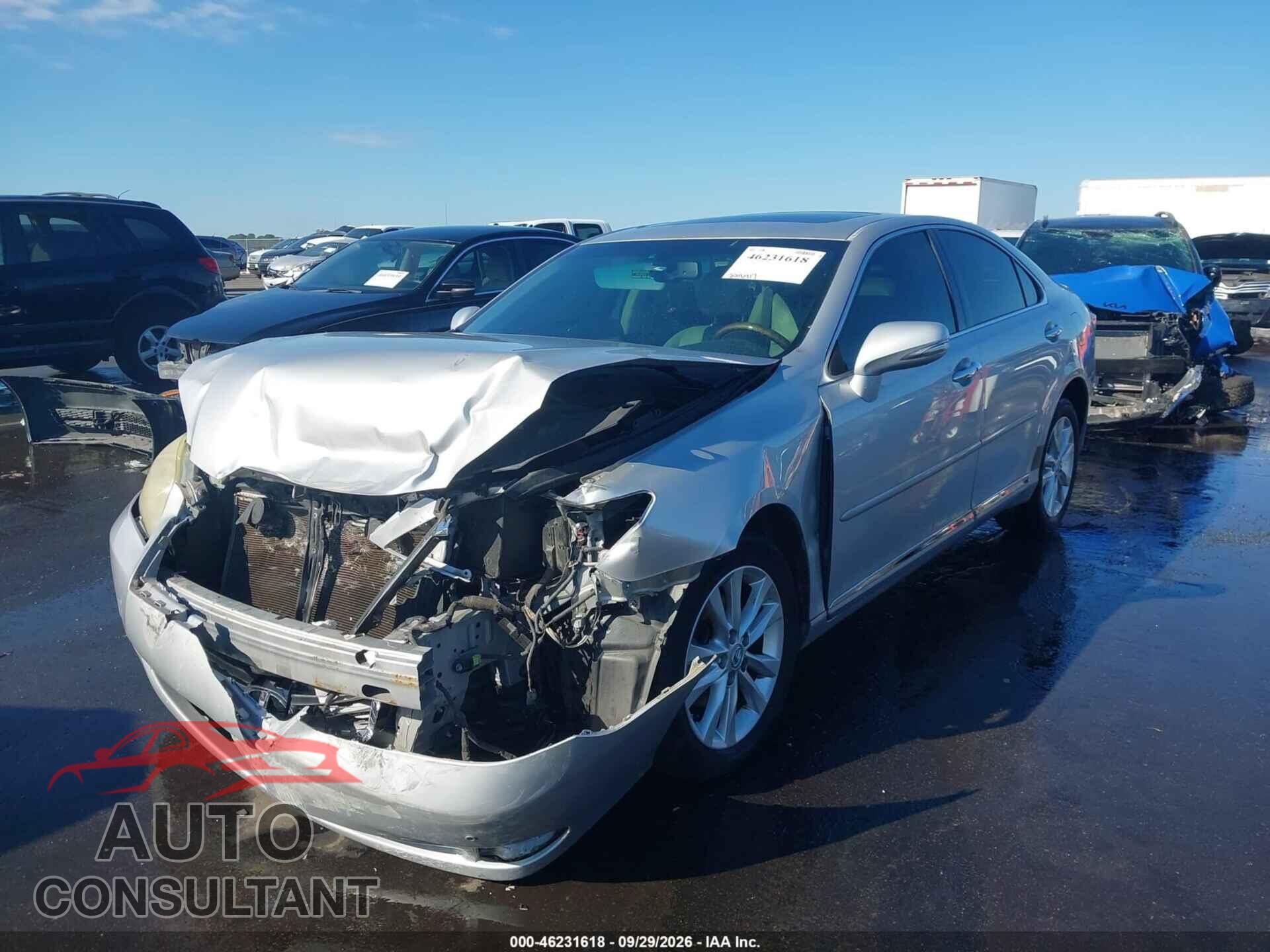 LEXUS ES 350 2012 - JTHBK1EG3C2475664