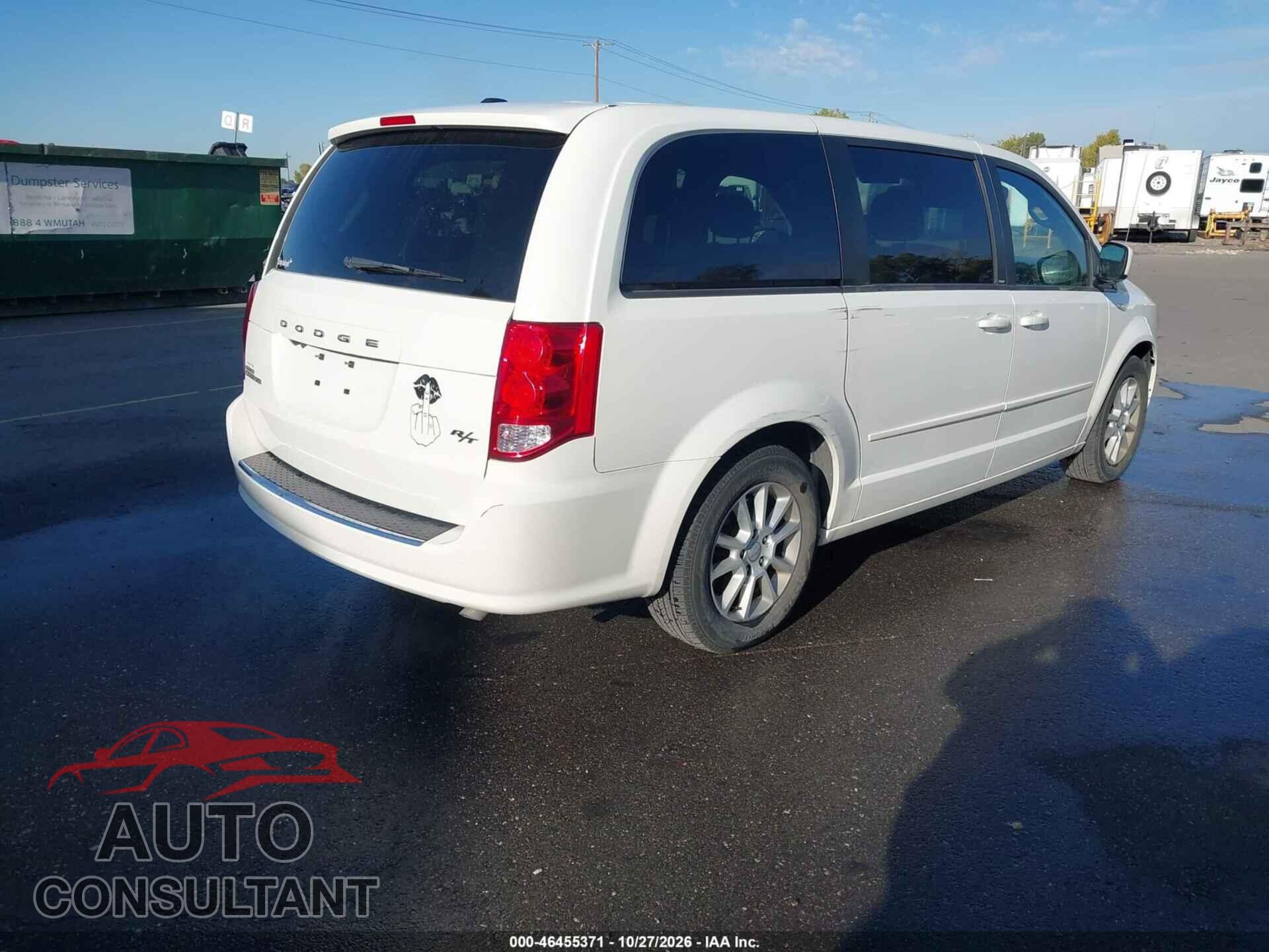 DODGE GRAND CARAVAN 2013 - 2C4RDGEG9DR615491