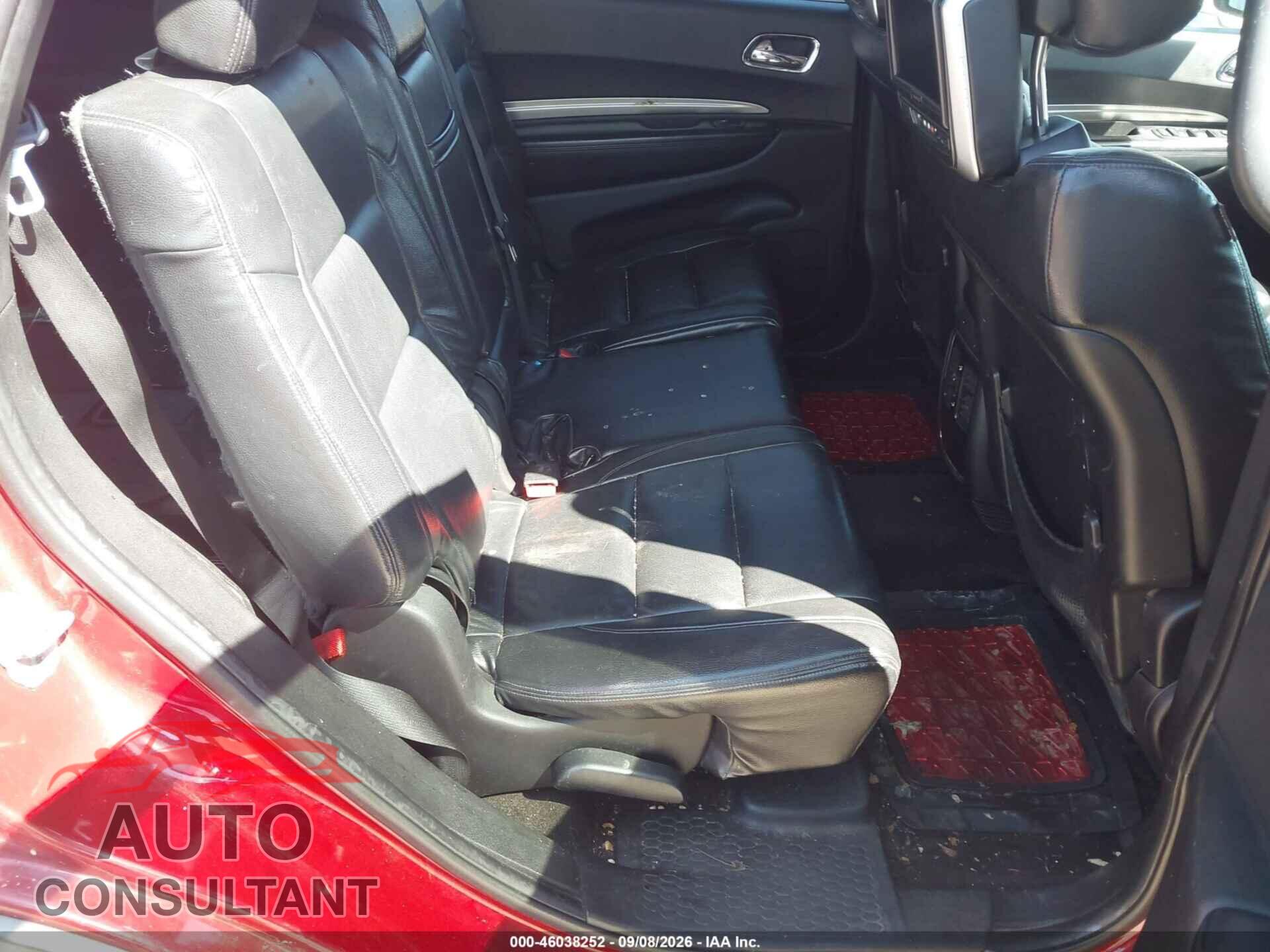 DODGE DURANGO 2011 - 1D4RE2GG7BC616225