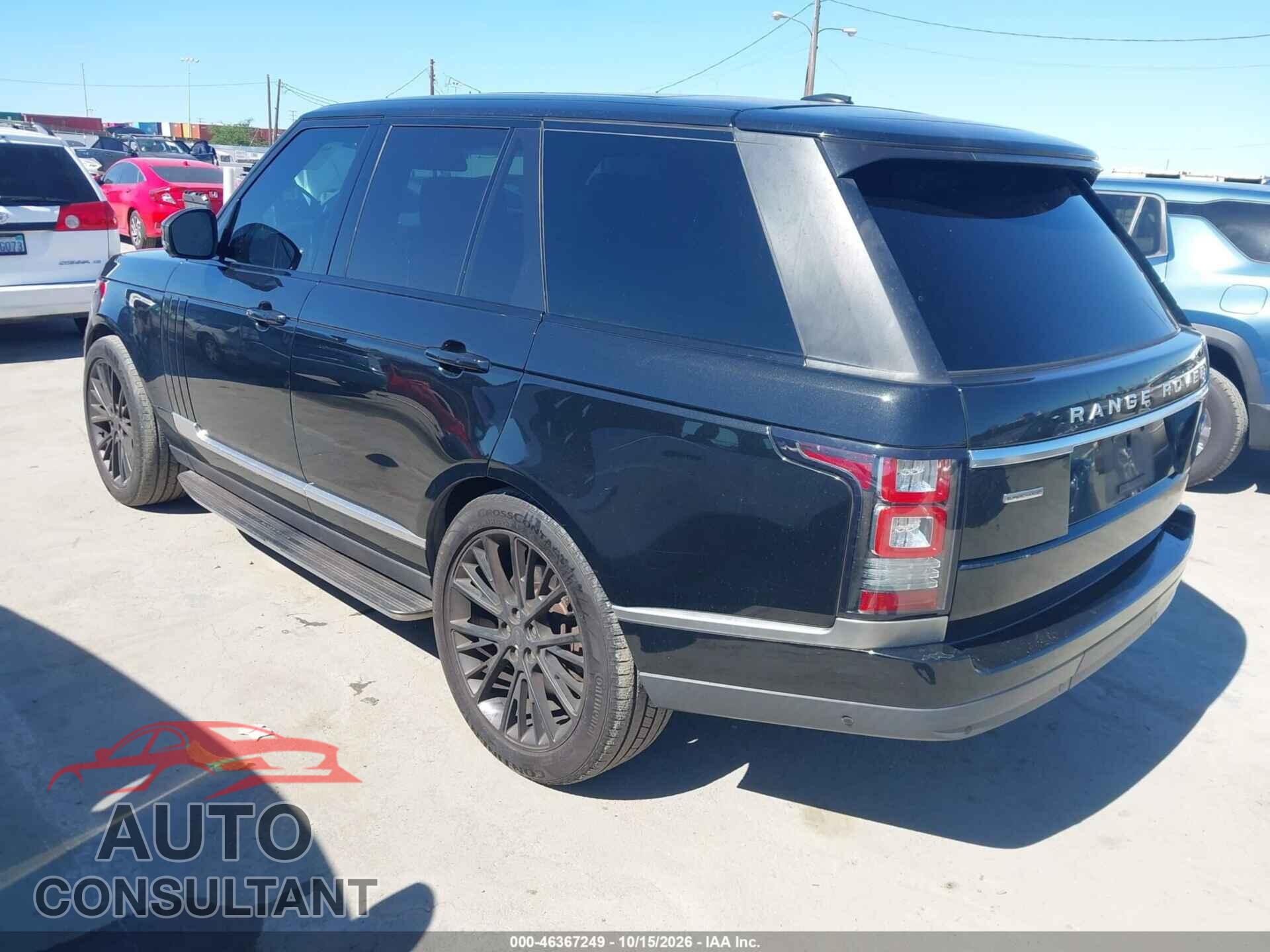 LAND ROVER RANGE ROVER 2015 - SALGS2TF9FA206210