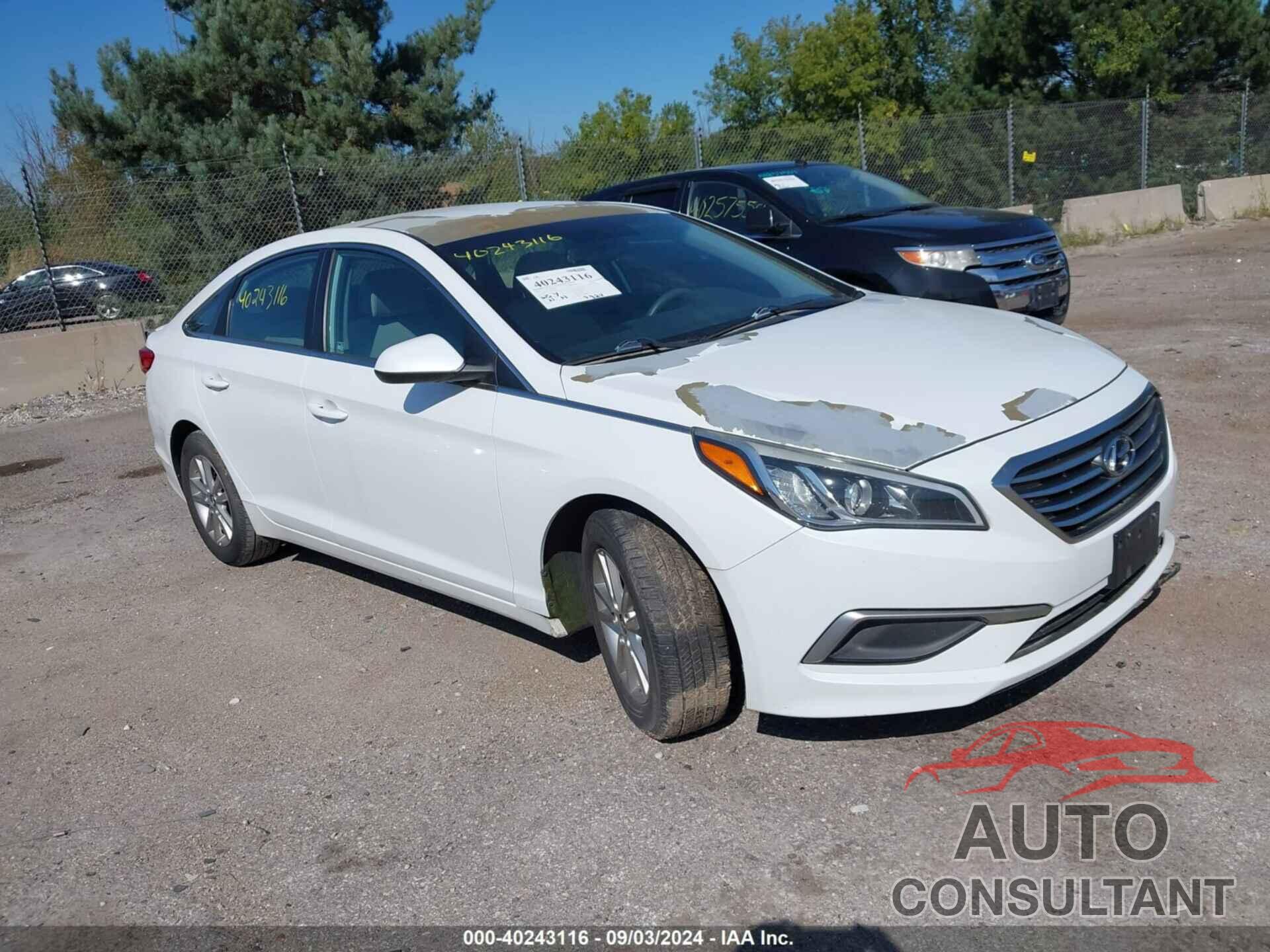 HYUNDAI SONATA 2016 - 5NPE24AF5GH264077