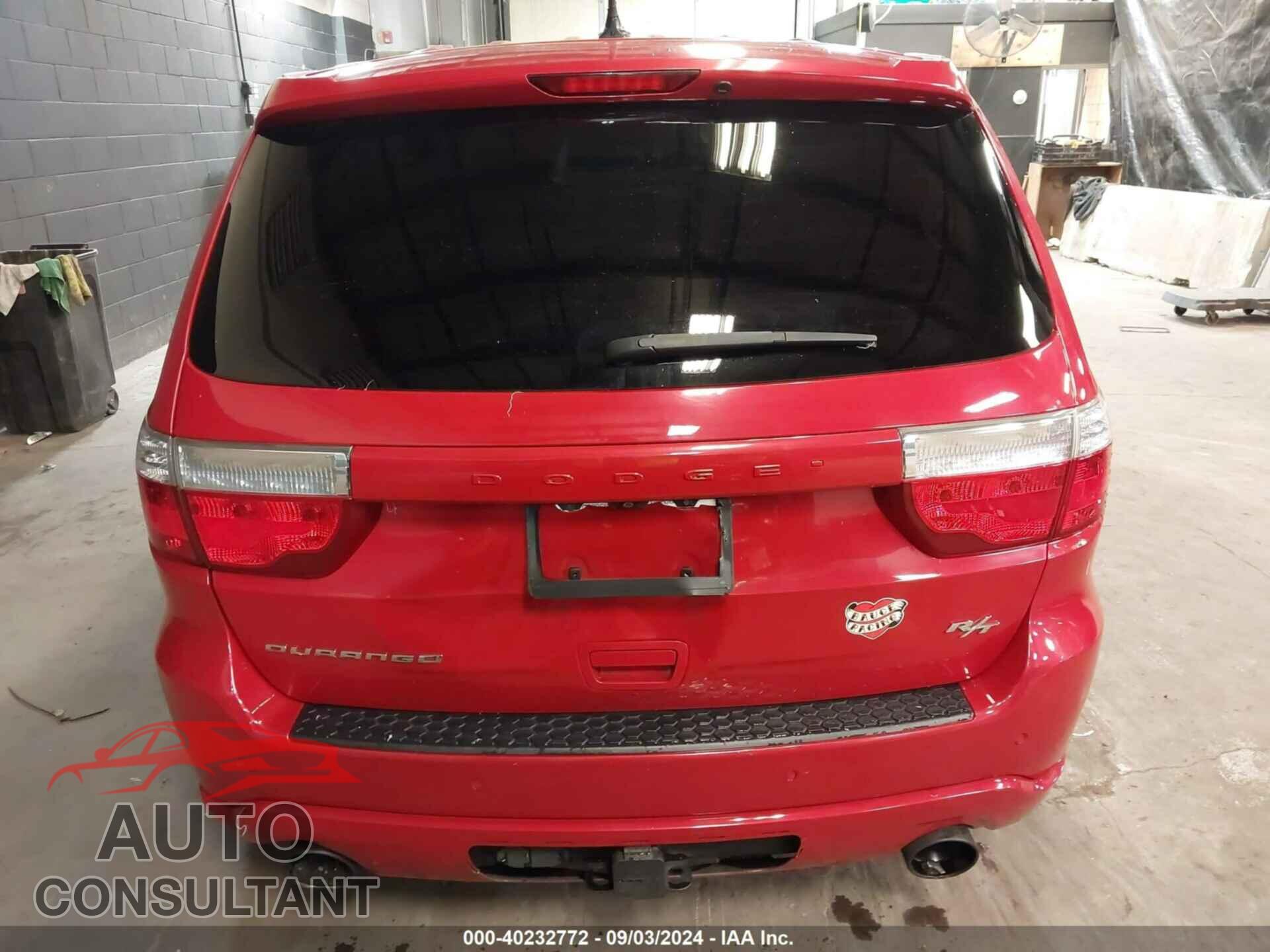 DODGE DURANGO 2012 - 1C4SDHCT6CC308150