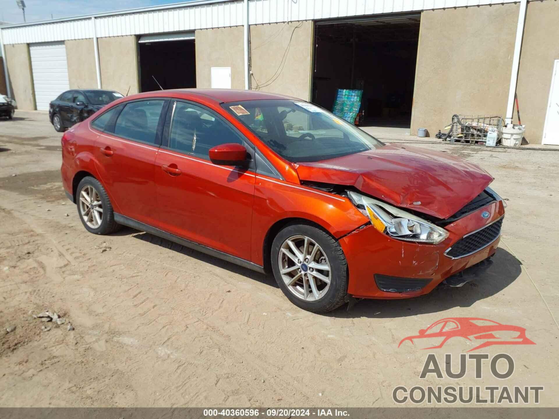 FORD FOCUS 2018 - 1FADP3FE1JL318605