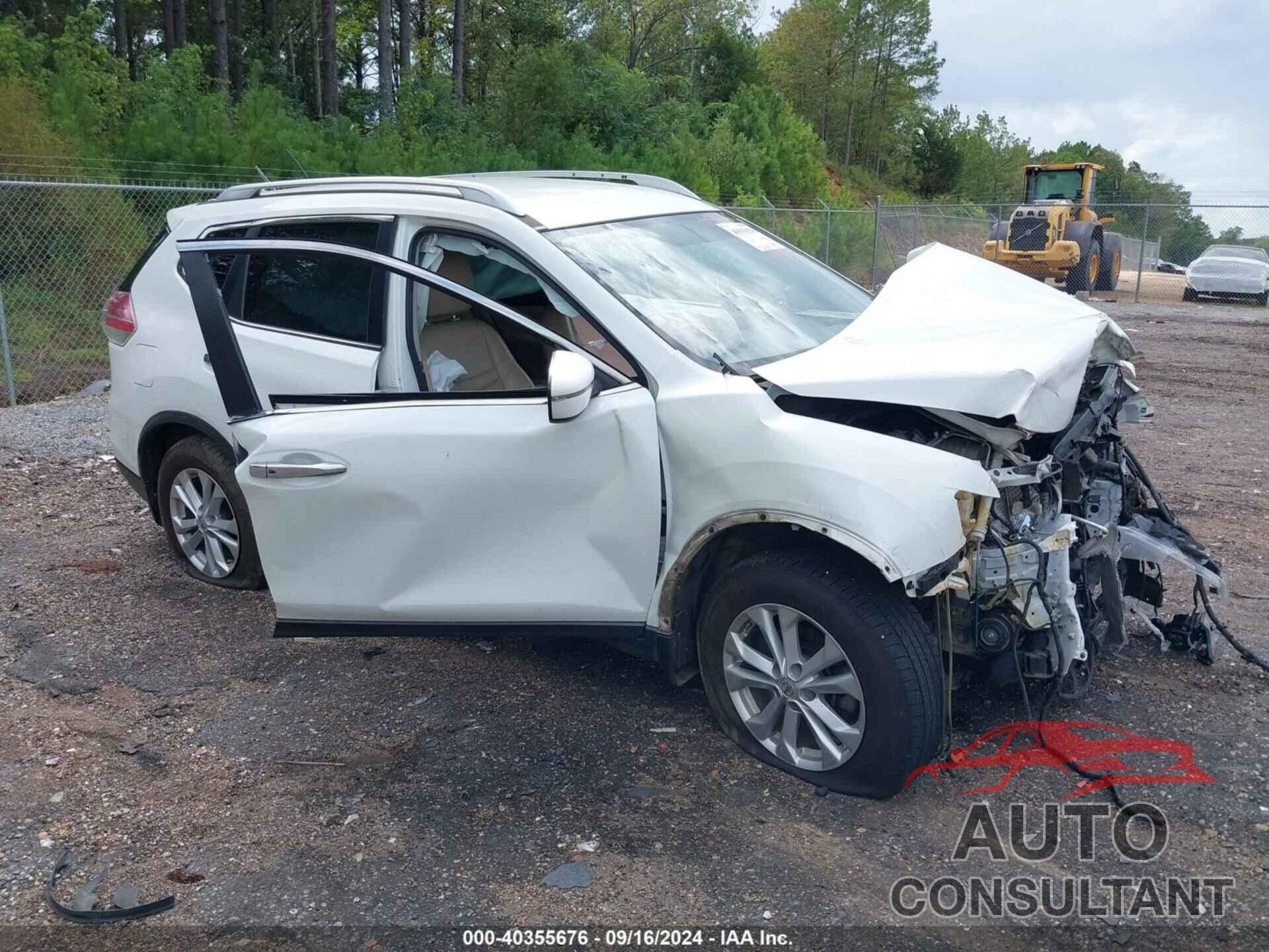 NISSAN ROGUE 2016 - KNMAT2MT3GP624470