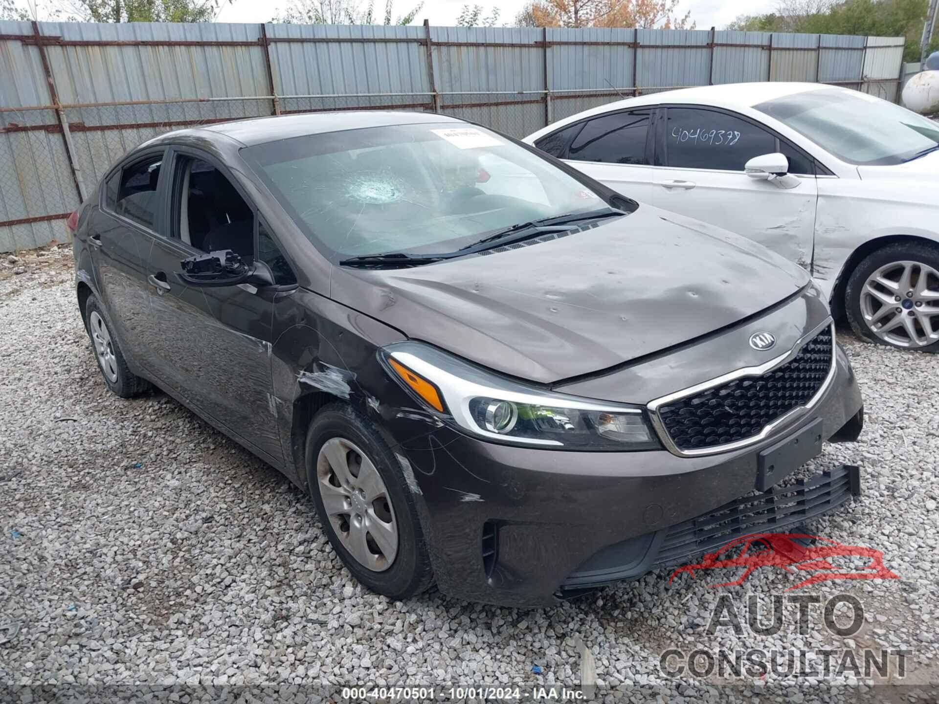 KIA FORTE 2017 - 3KPFK4A73HE136536