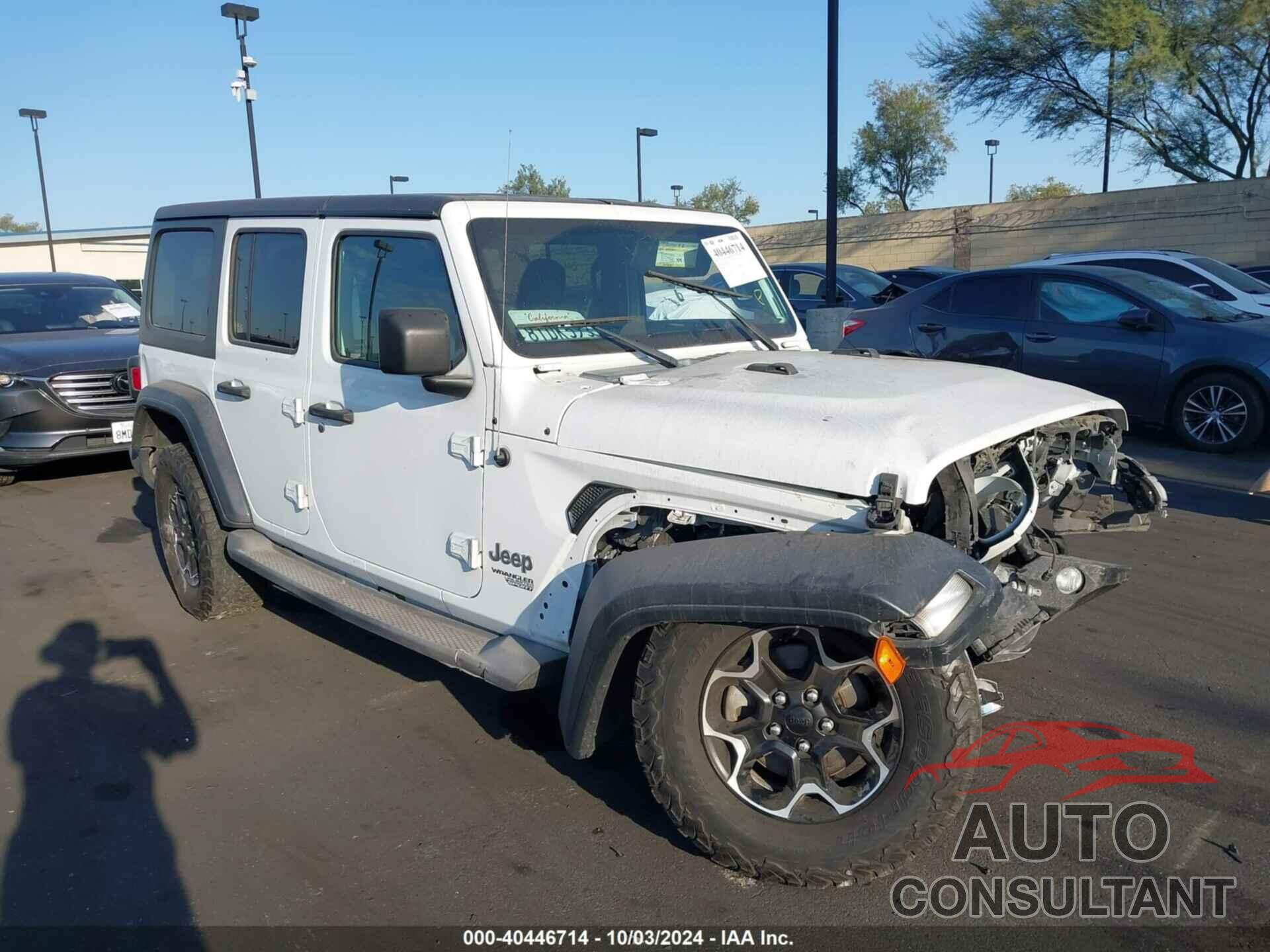 JEEP WRANGLER UNLIMITED 2019 - 1C4HJXDG4KW528494