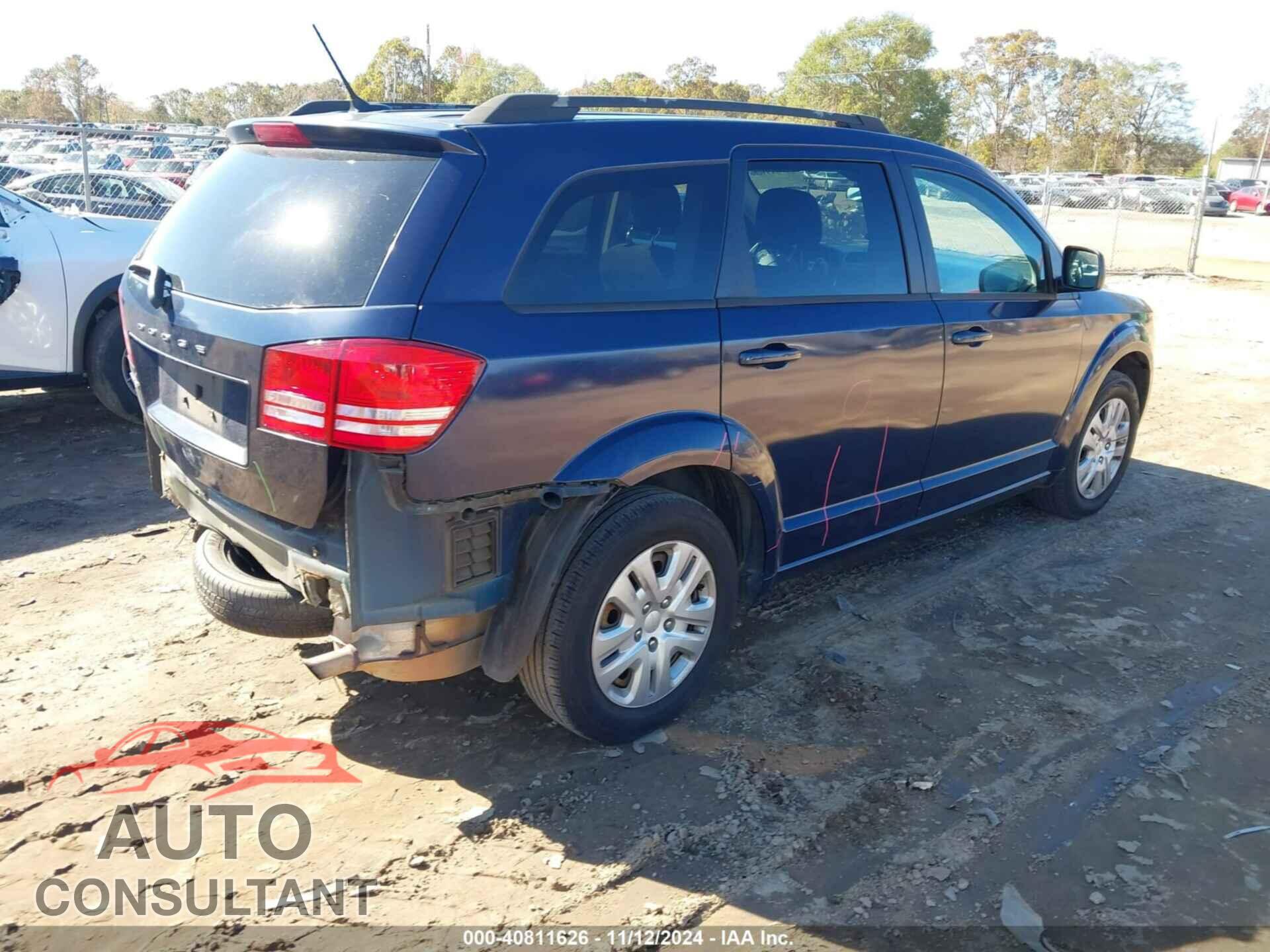 DODGE JOURNEY 2017 - 3C4PDCAB4HT710070