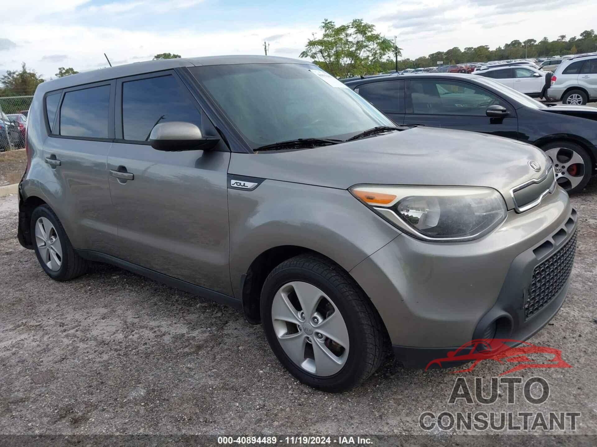 KIA SOUL 2015 - KNDJN2A20F7189752