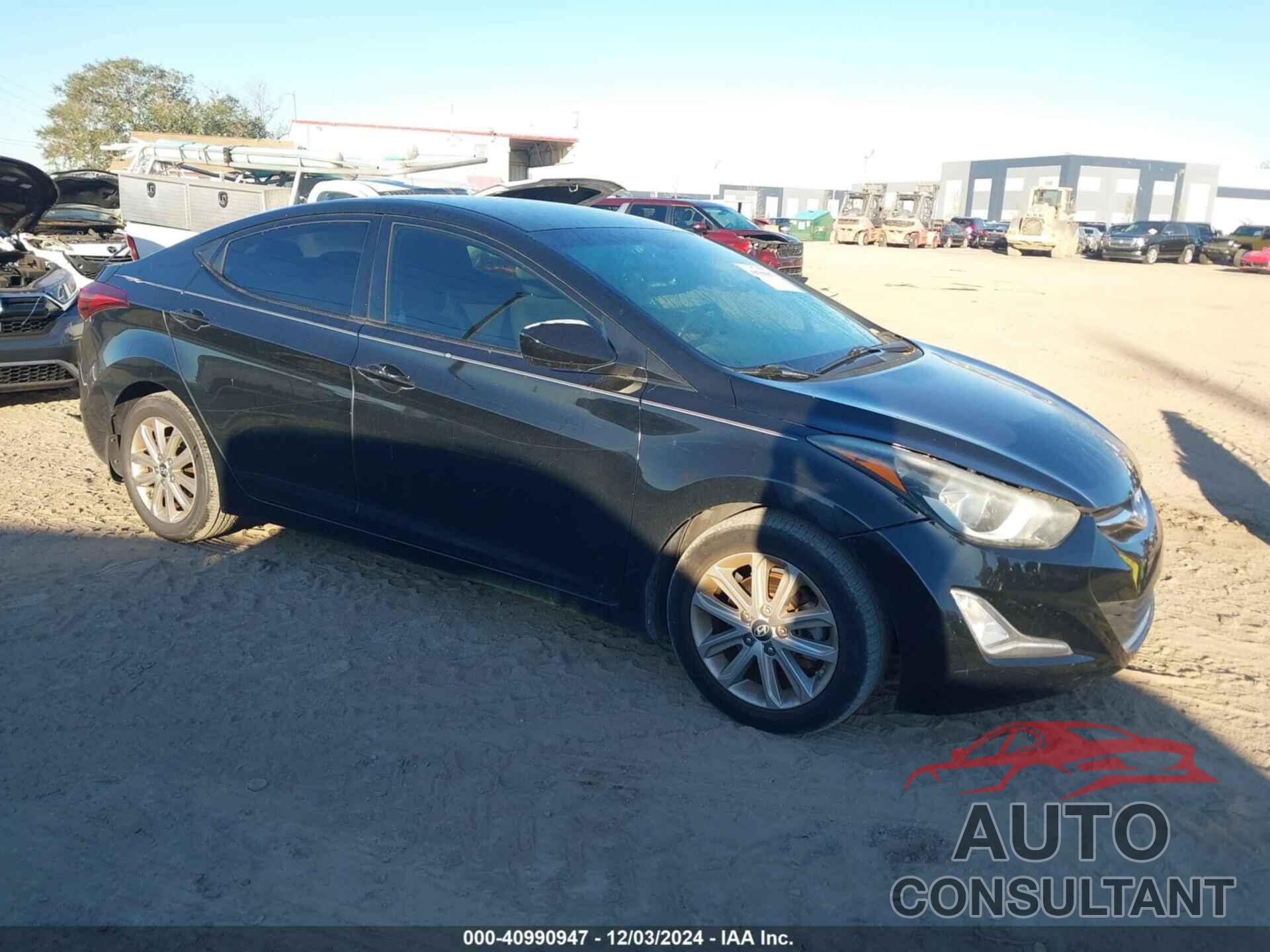 HYUNDAI ELANTRA 2014 - 5NPDH4AE5EH535542