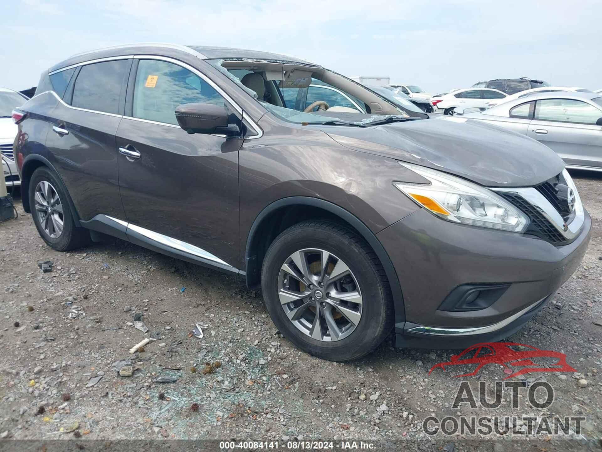 NISSAN MURANO 2016 - 5N1AZ2MG9GN140652