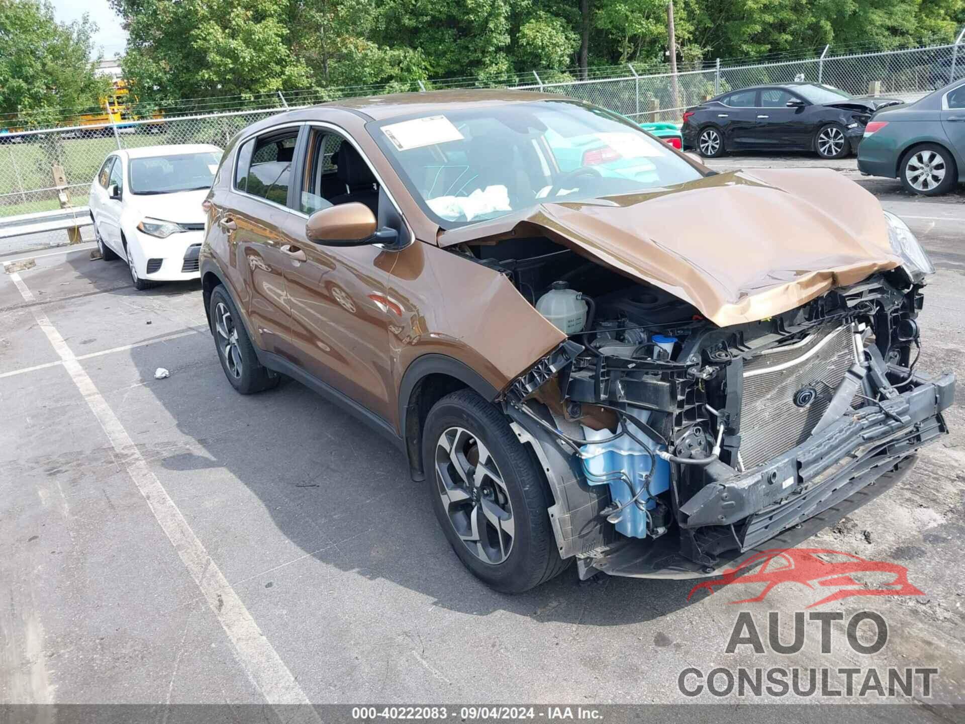 KIA SPORTAGE 2020 - KNDPM3AC8L7782833