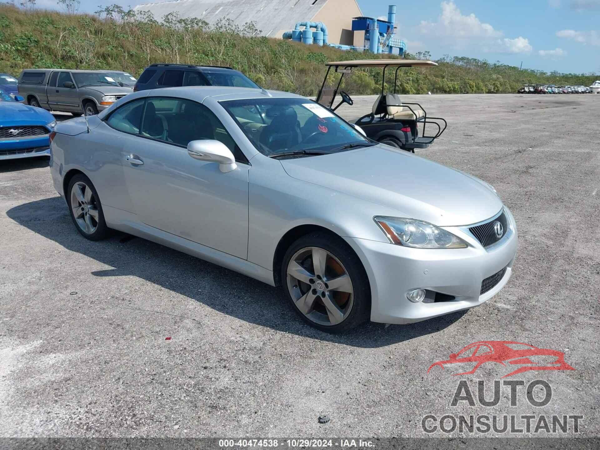 LEXUS IS 350C 2010 - JTHFE2C22A2502310