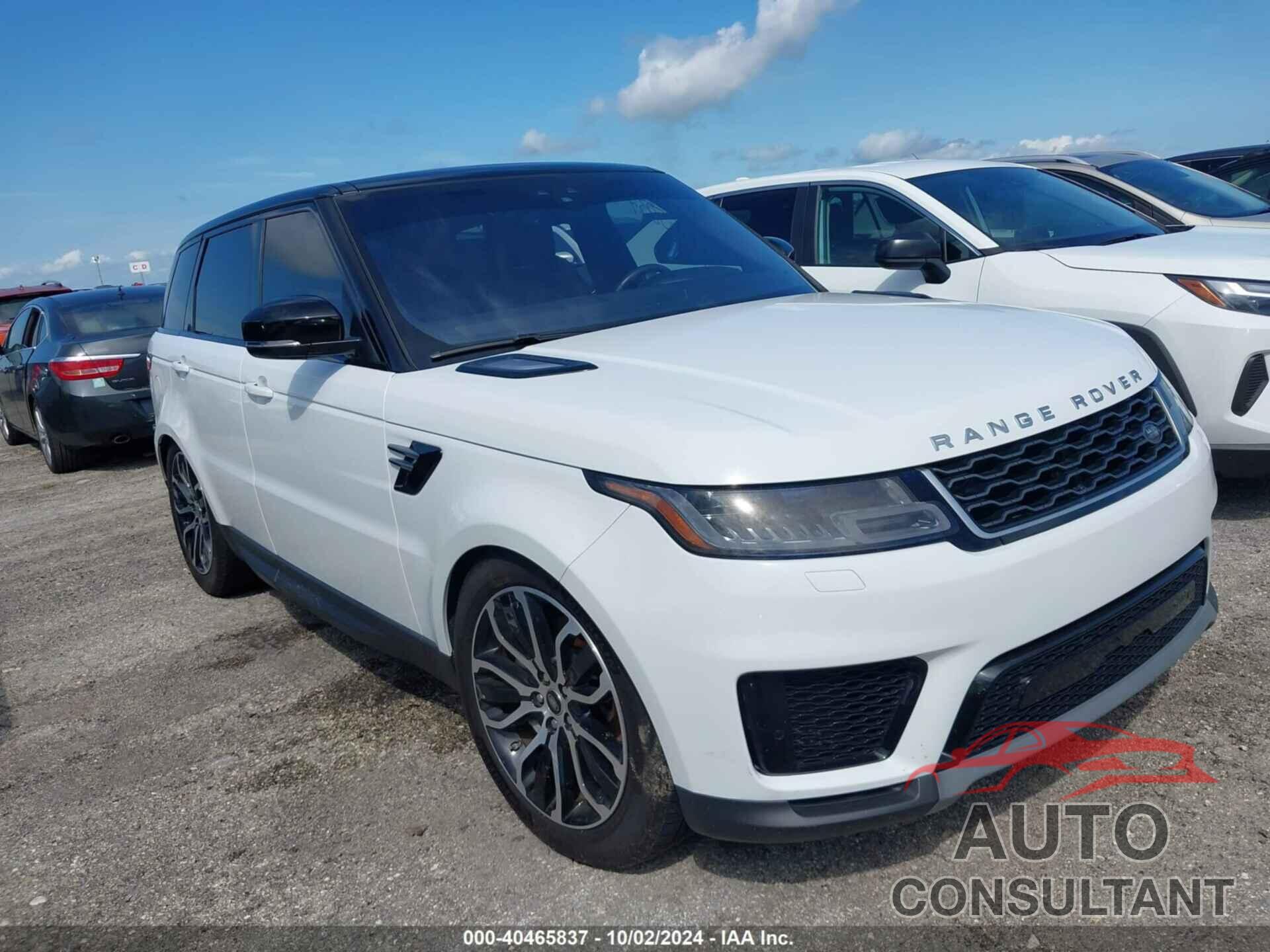 LAND ROVER RANGE ROVER SPORT 2020 - SALWG2SU7LA733753