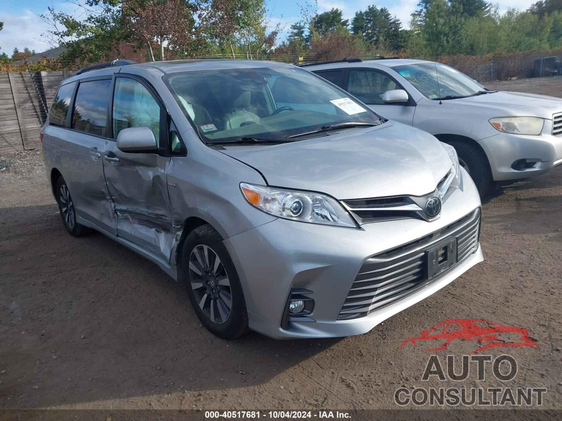 TOYOTA SIENNA 2019 - 5TDDZ3DC7KS227408