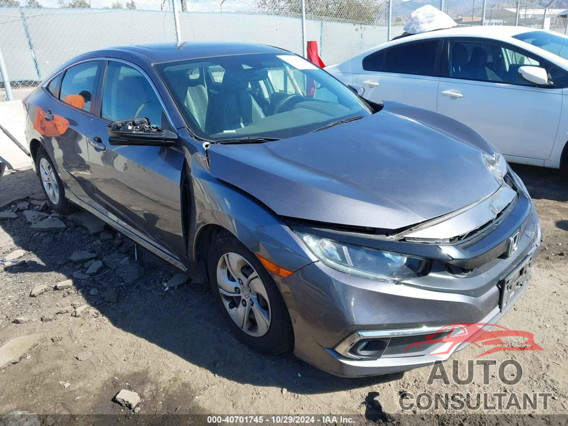 HONDA CIVIC 2019 - 19XFC1F73KE211490