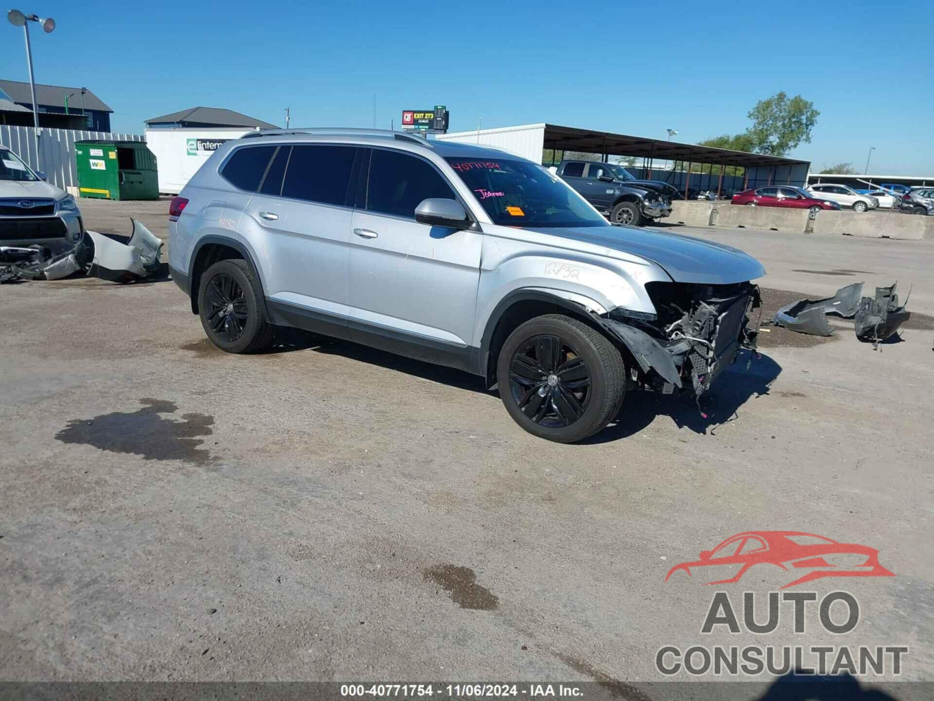 VOLKSWAGEN ATLAS 2018 - 1V2NR2CA4JC580220