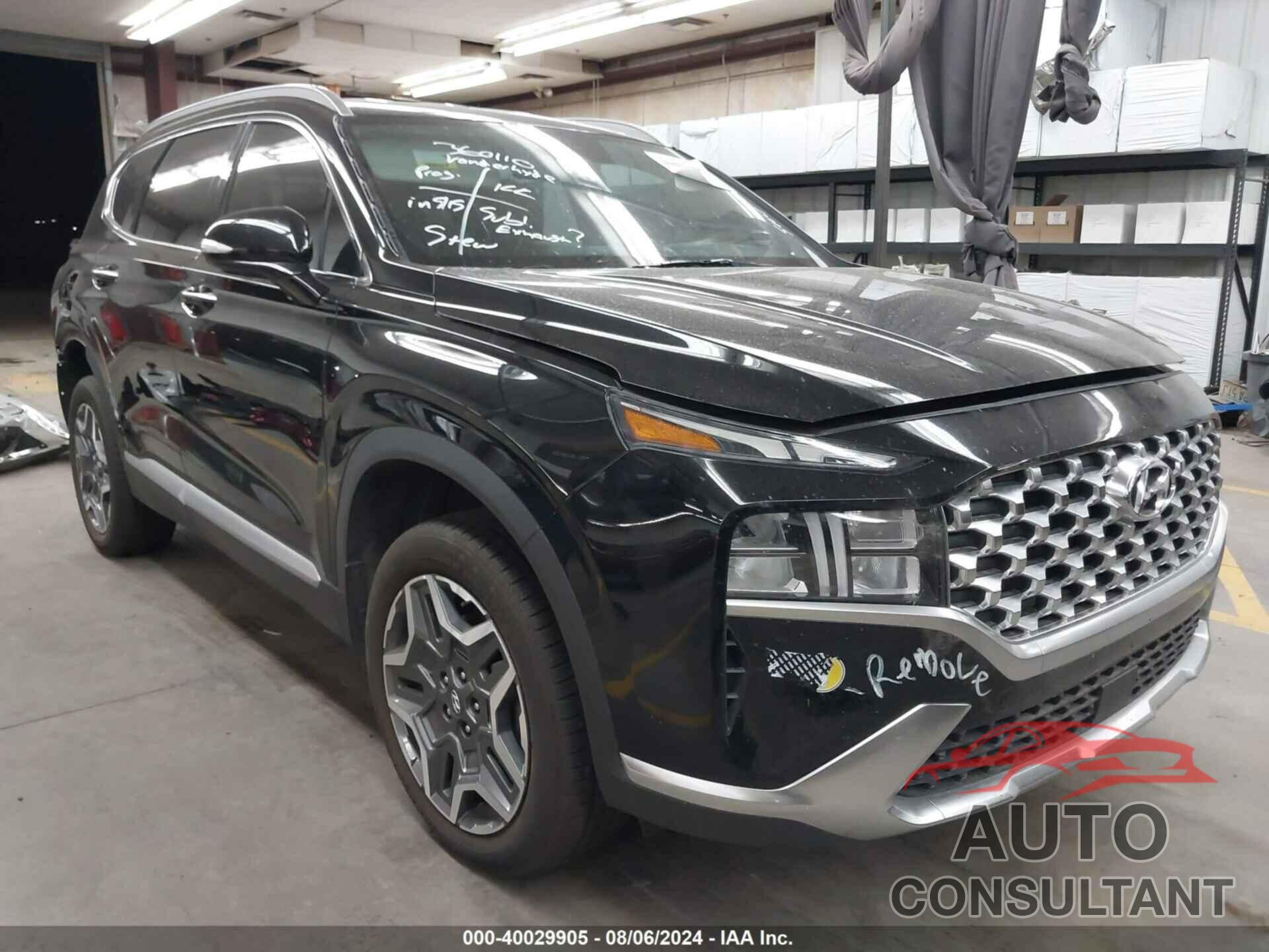 HYUNDAI SANTA FE PLUG-IN HYBRID 2022 - KM8S6DA27NU039226