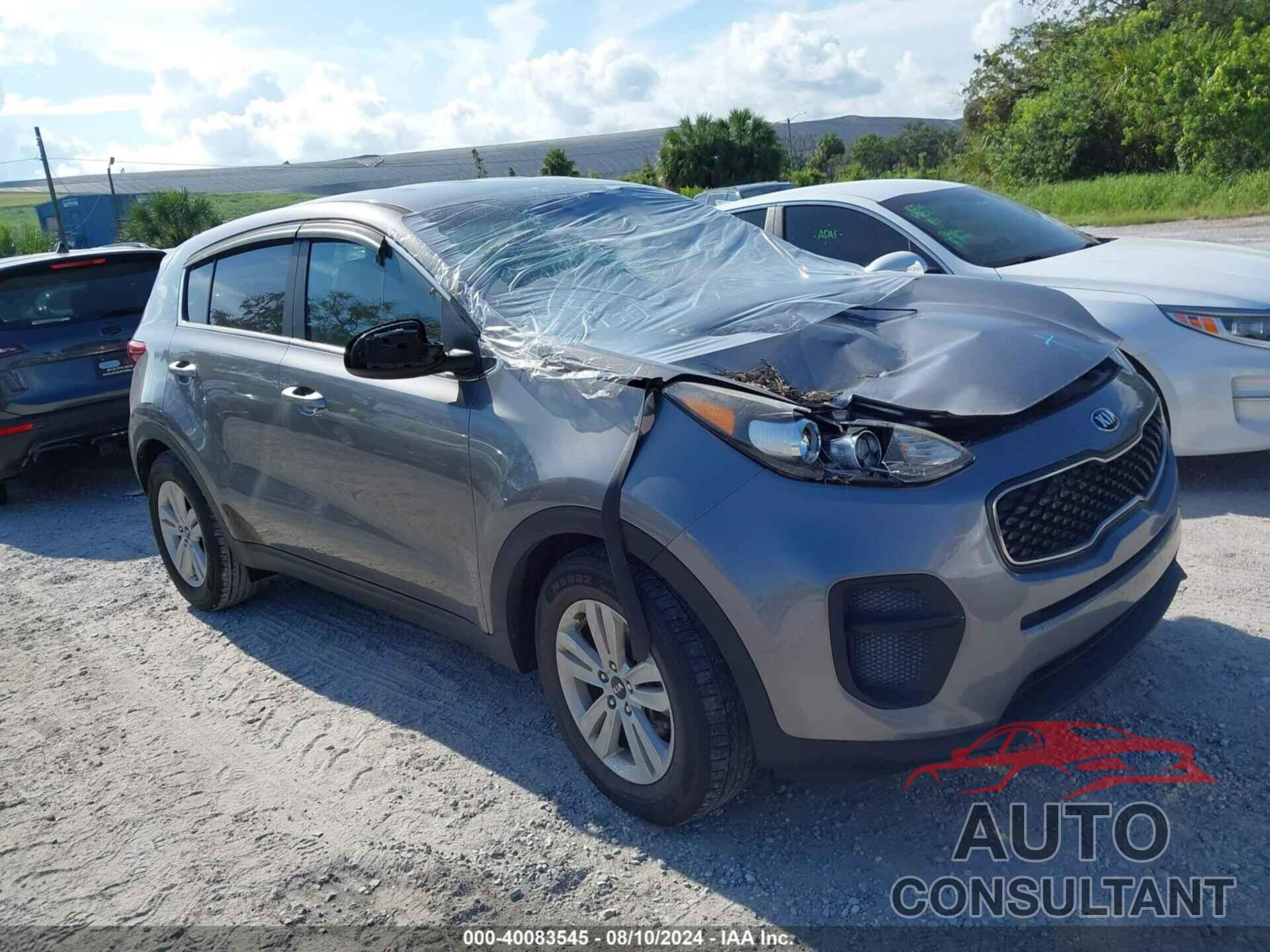 KIA SPORTAGE 2018 - KNDPM3AC1J7303911