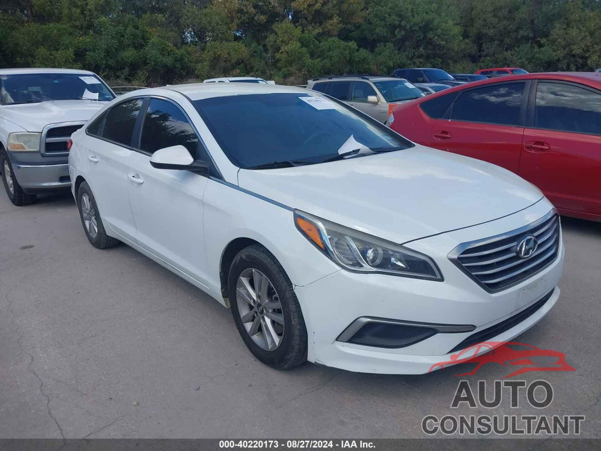 HYUNDAI SONATA 2017 - 5NPE24AF4HH570611