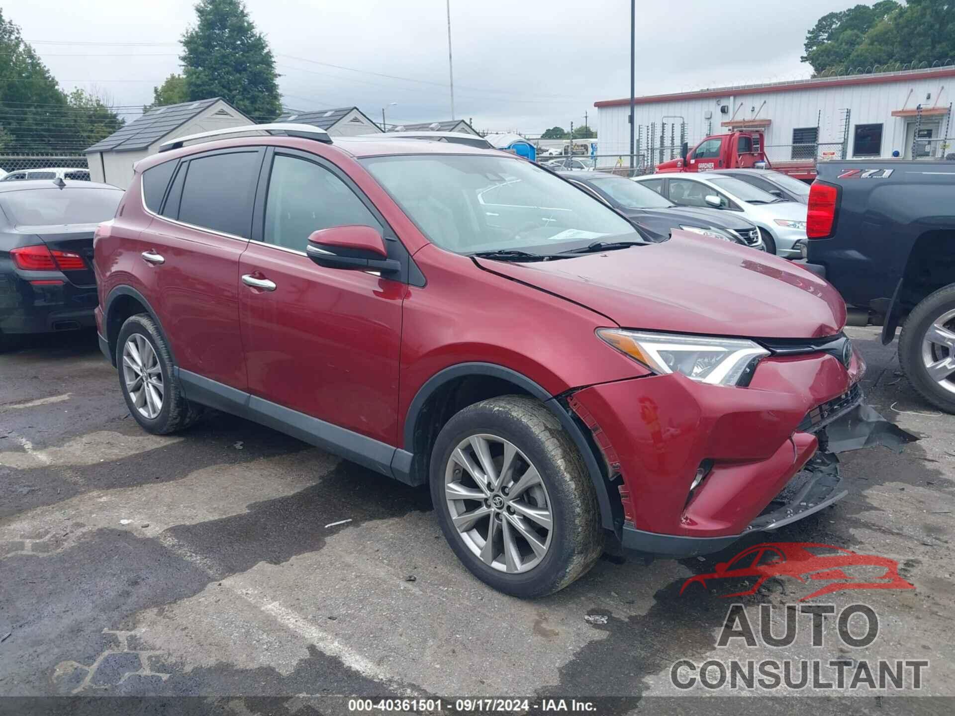 TOYOTA RAV4 2018 - 2T3DFREV5JW849286