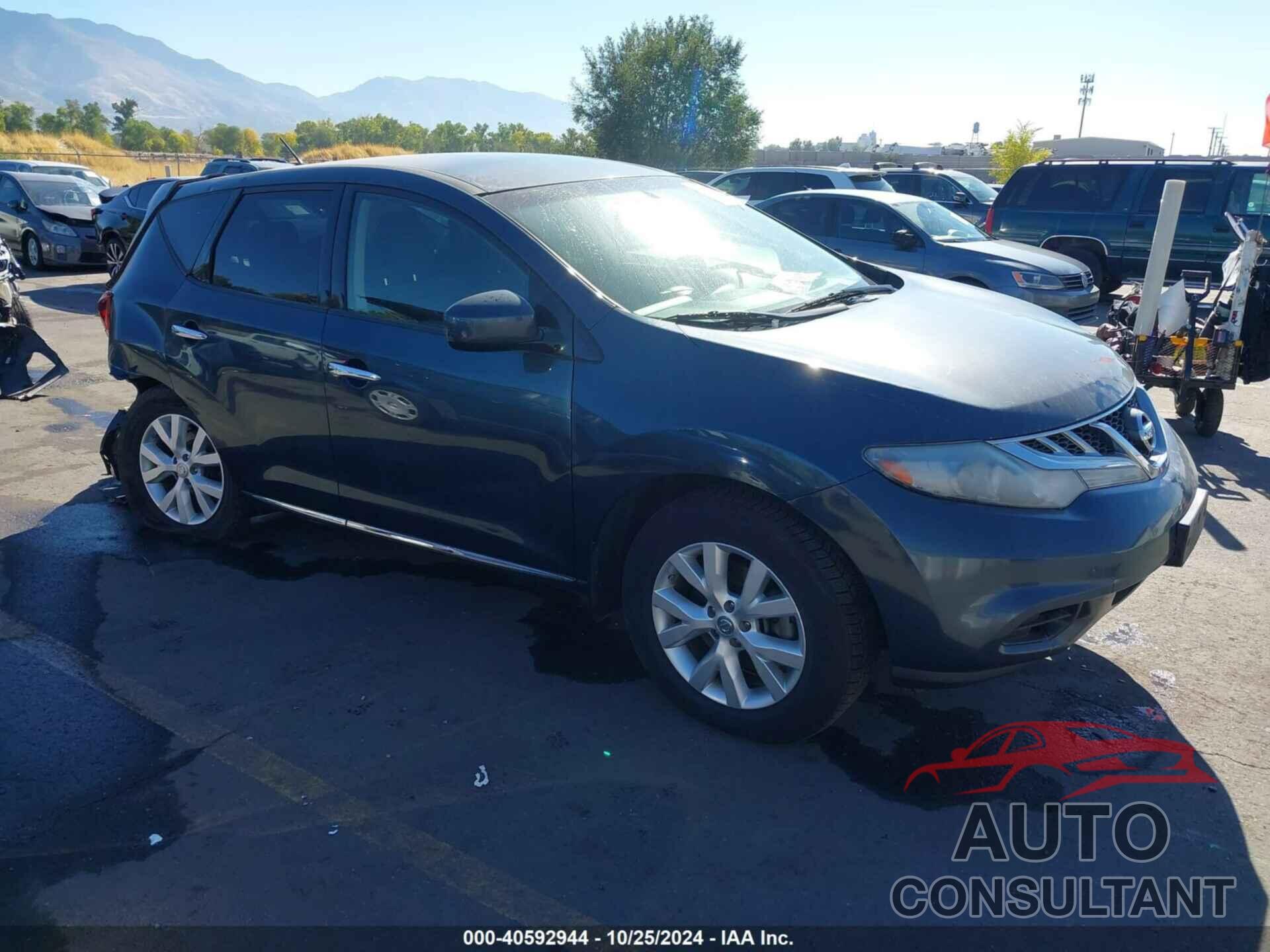 NISSAN MURANO 2013 - JN8AZ1MW4DW306351