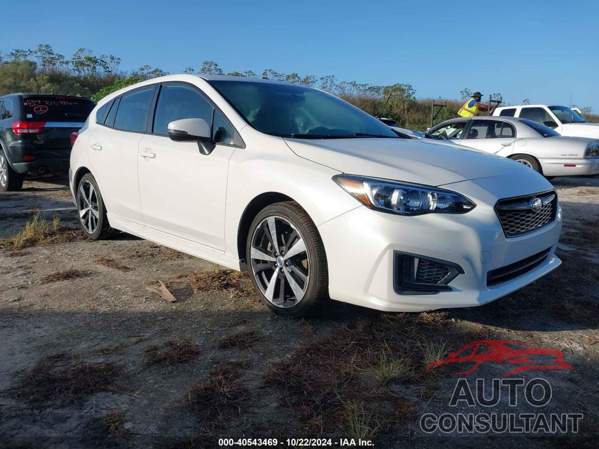 SUBARU IMPREZA 2017 - 4S3GTAM62H3722171