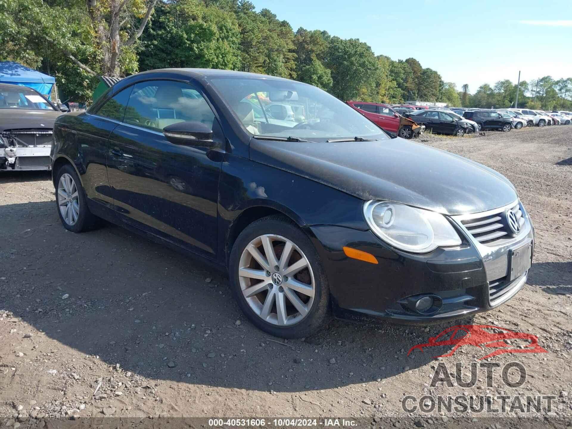 VOLKSWAGEN EOS 2011 - WVWBA7AH1BV000386