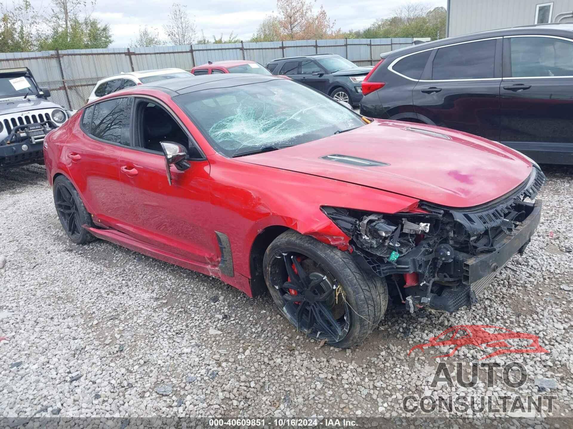 KIA STINGER 2018 - KNAE55LC3J6027232