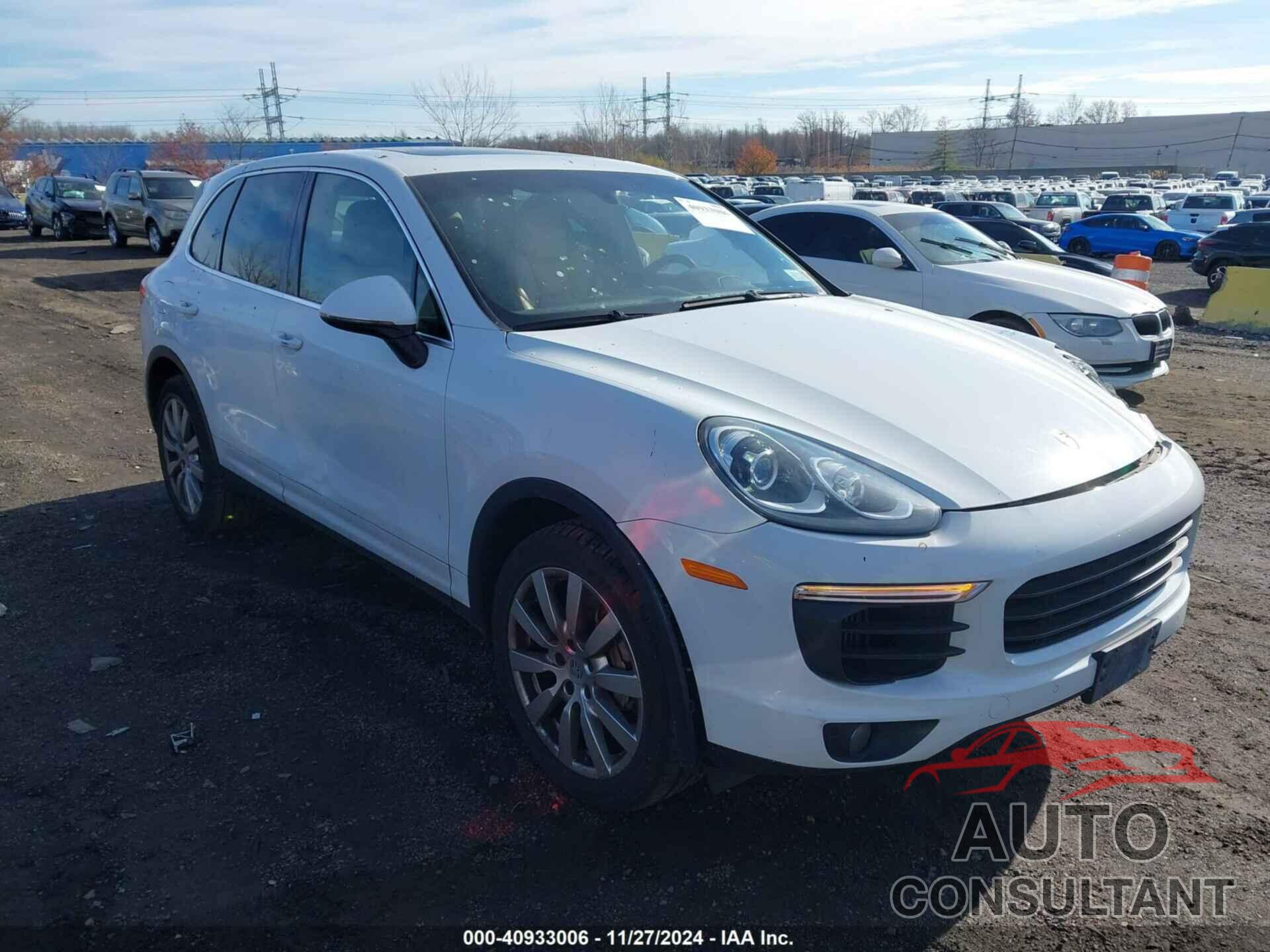 PORSCHE CAYENNE 2015 - WP1AB2A23FLA57177