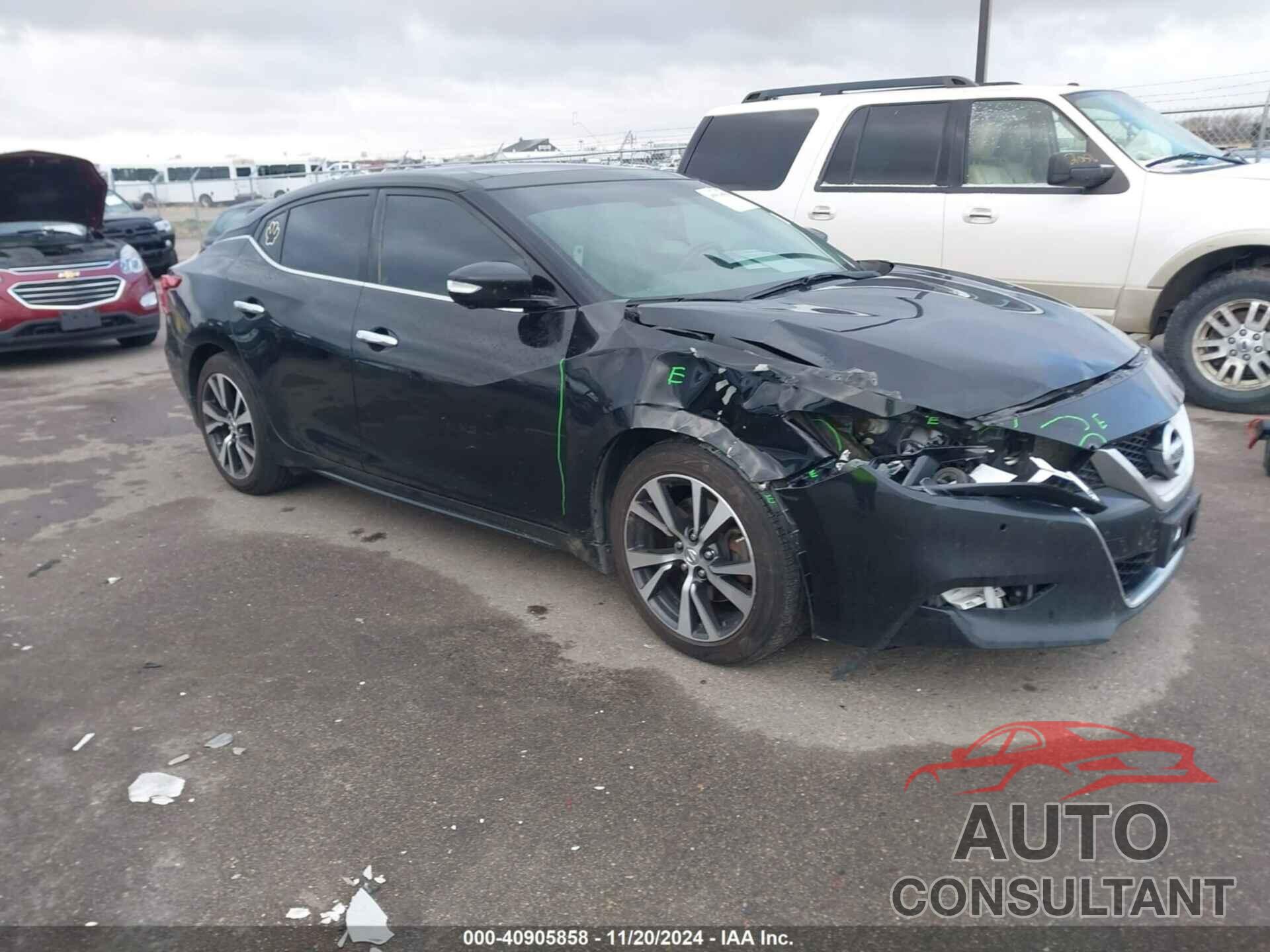 NISSAN MAXIMA 2016 - 1N4AA6APXGC420167