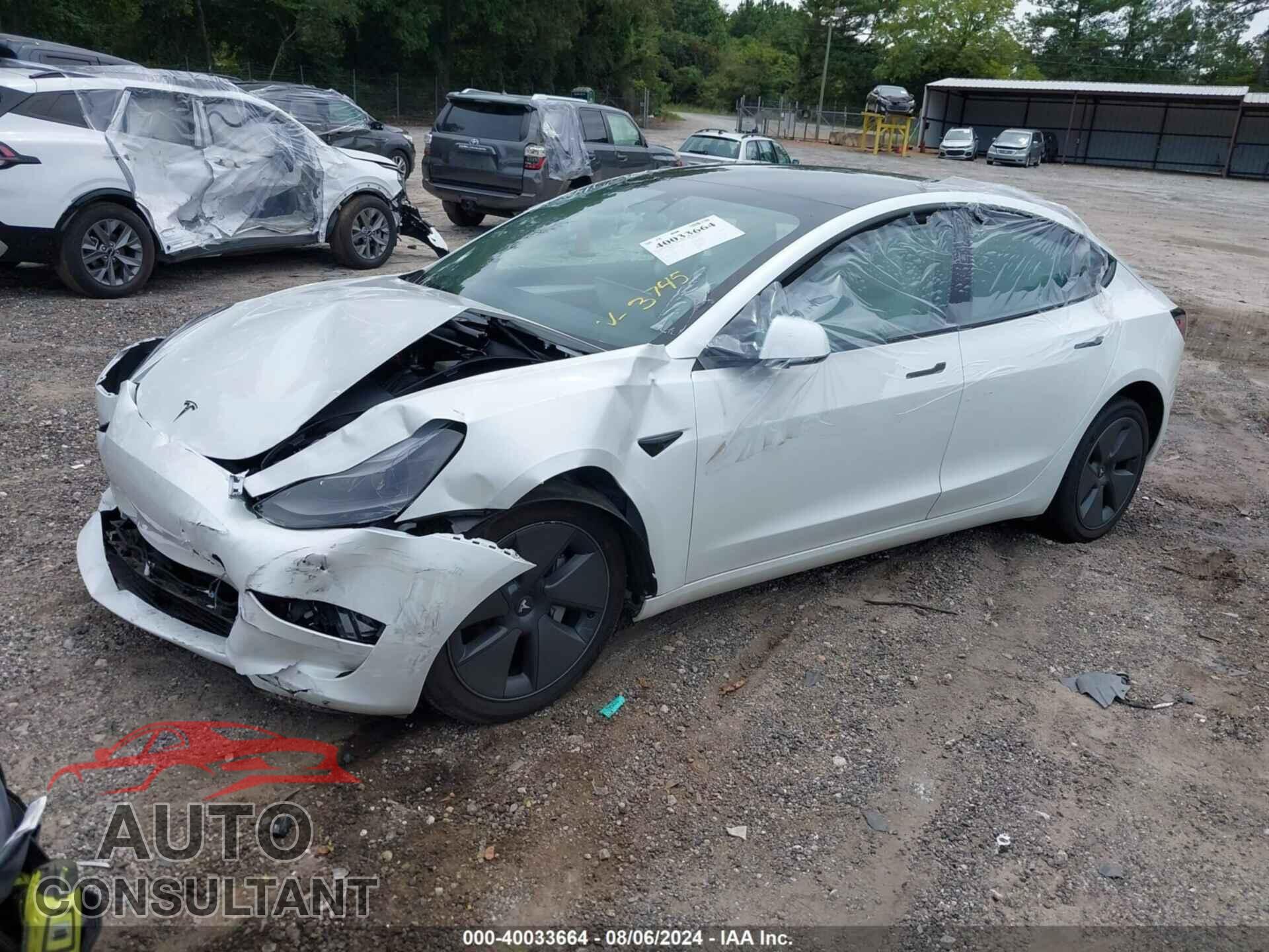 TESLA MODEL 3 2023 - 5YJ3E1EA4PF603745